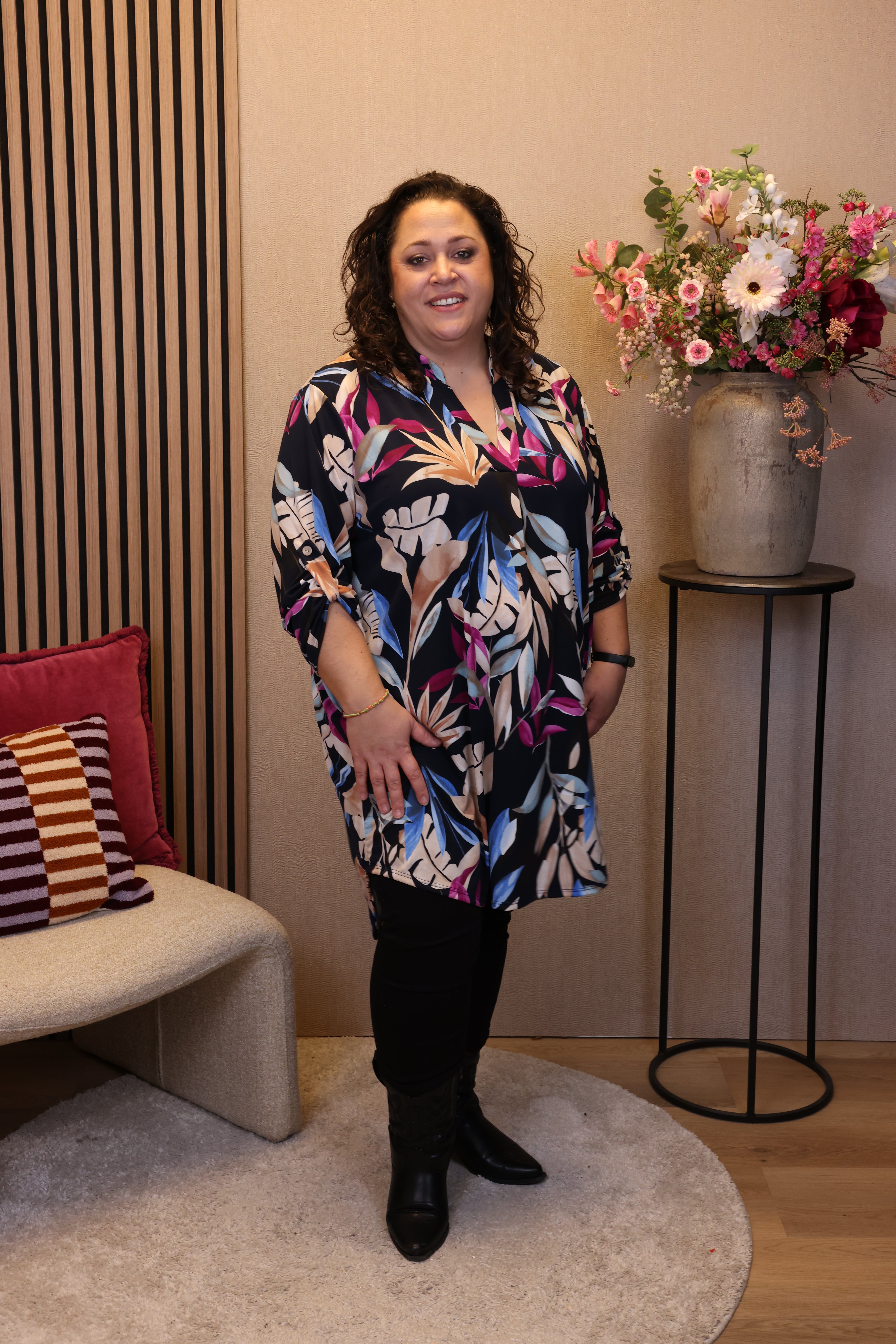 Sabine | Tuniek blauw
