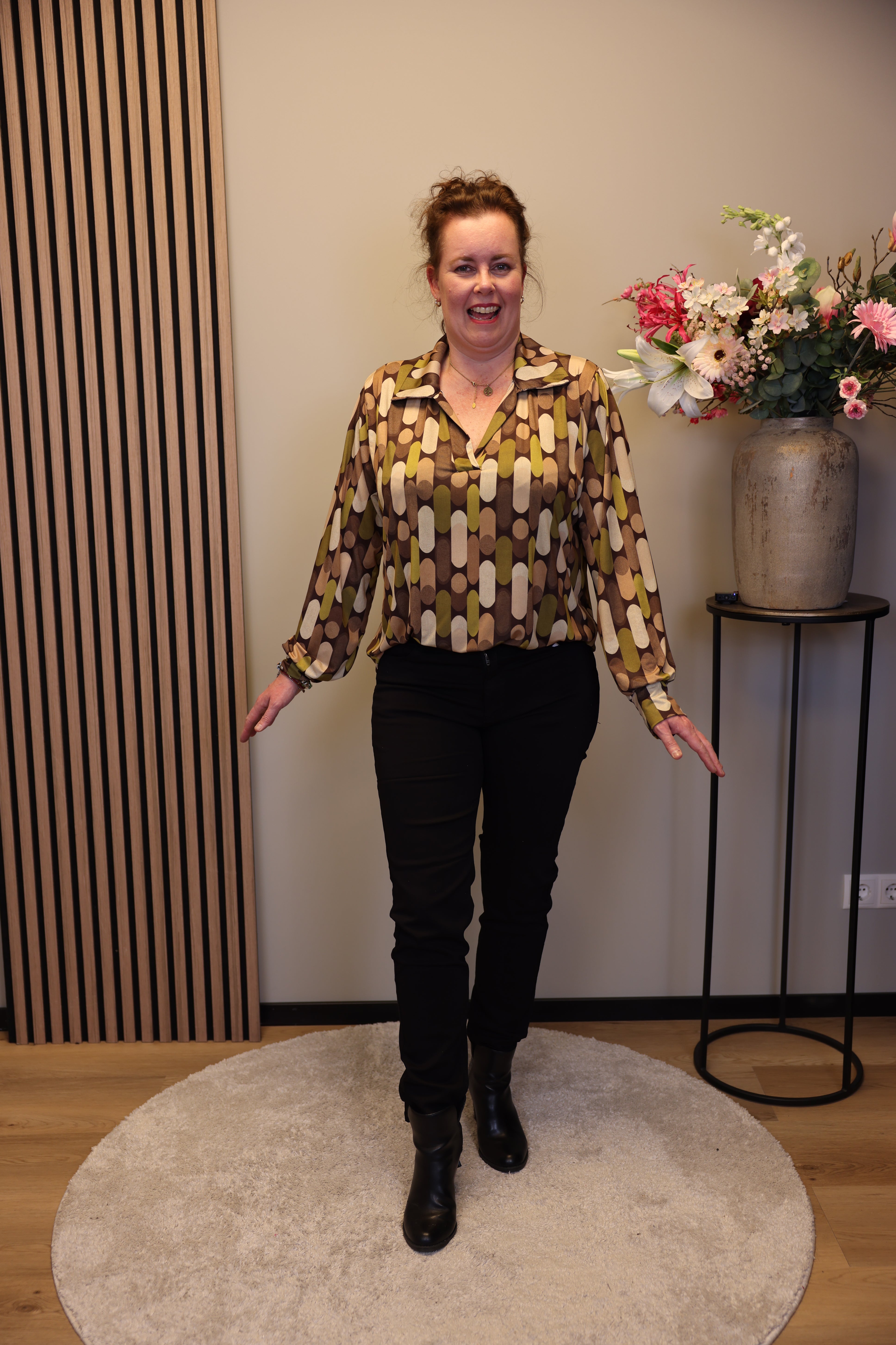 Nina | Jeans zwart 40 - 48