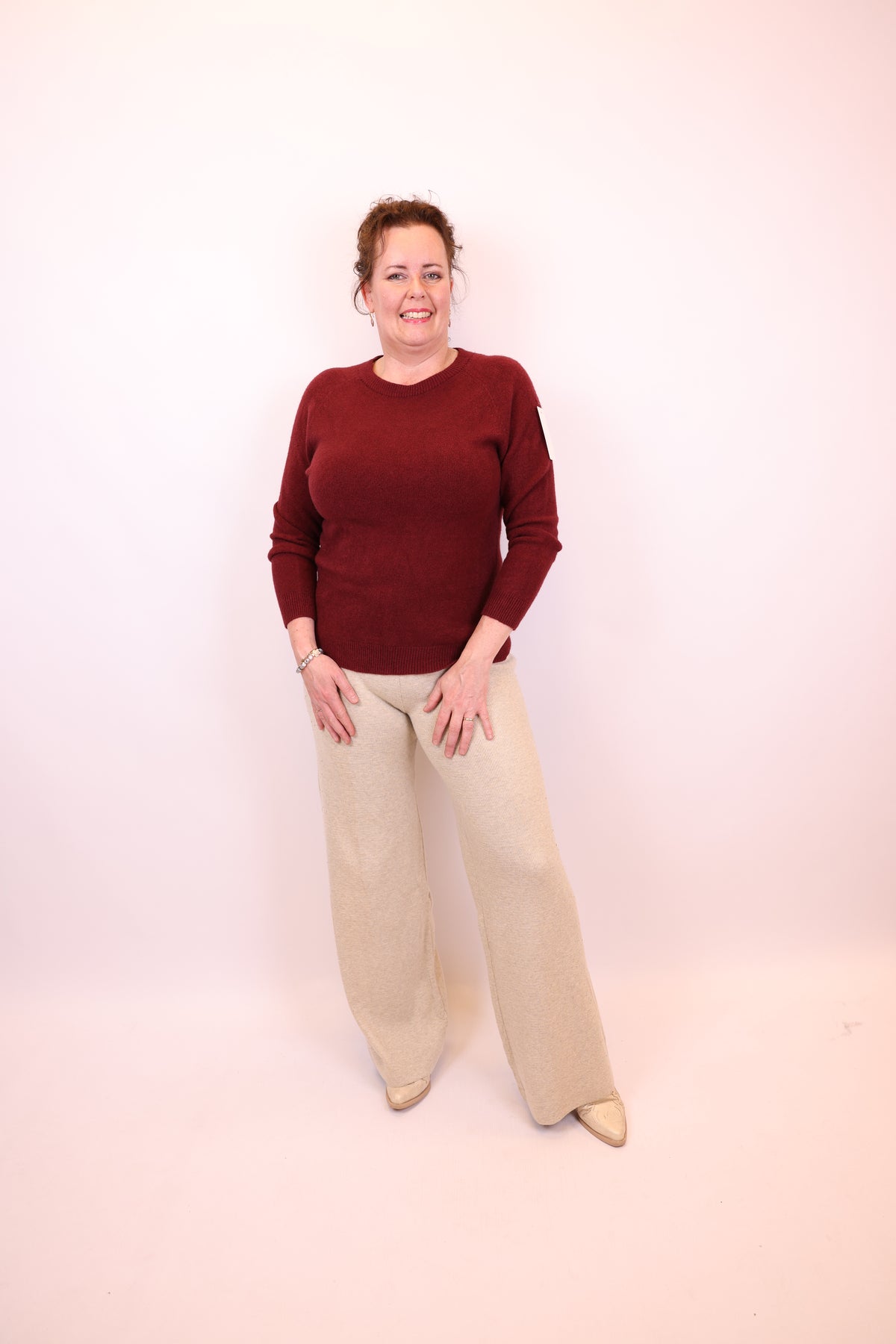Anne | Trui bordeaux