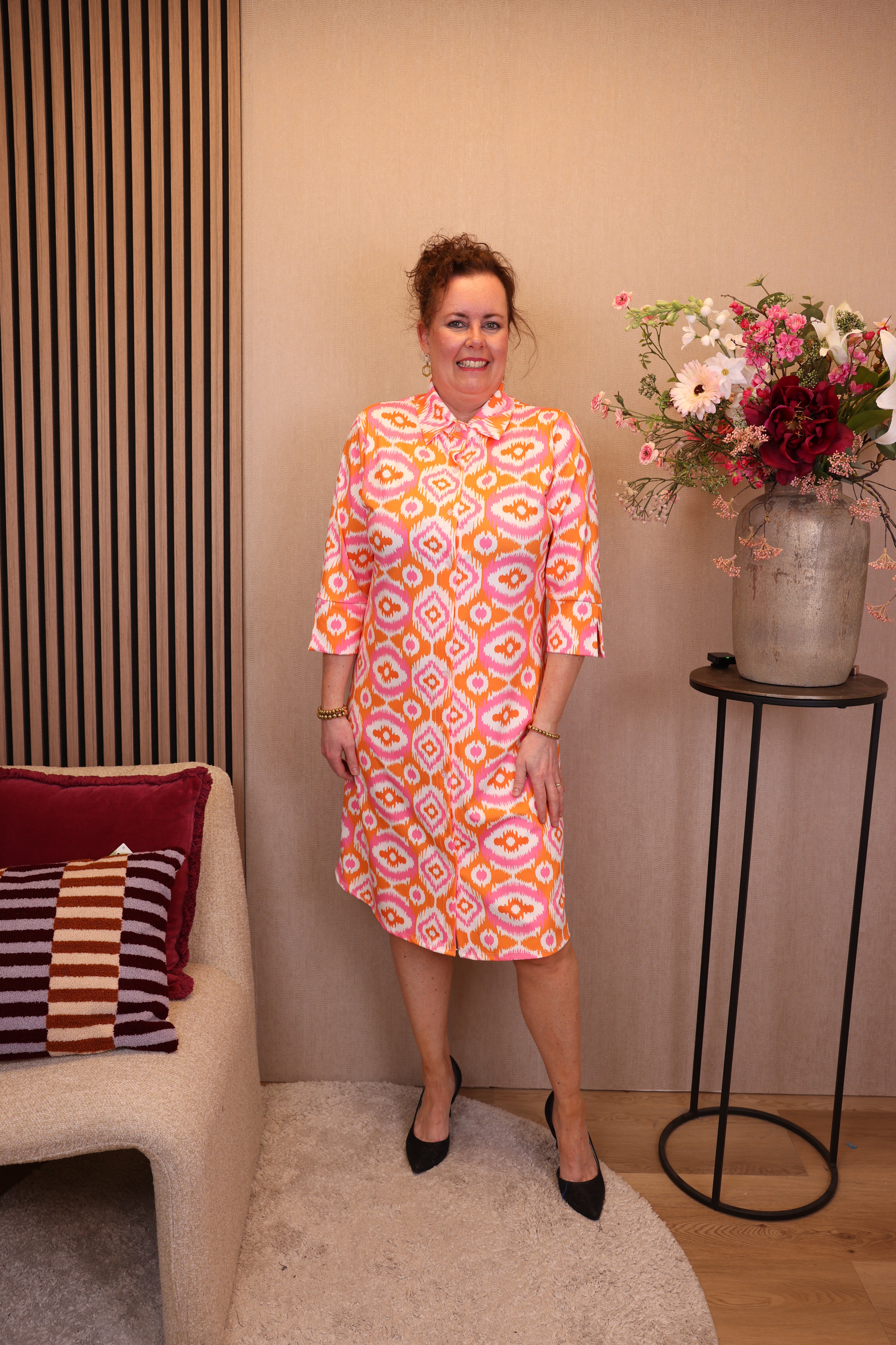 Esmee | Jurk roze