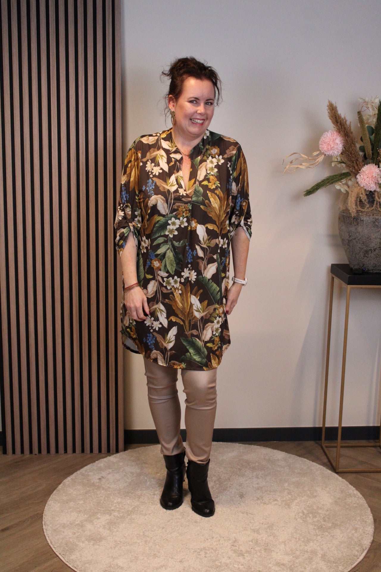 Noëlle | tuniek bruin 38 t/m 48