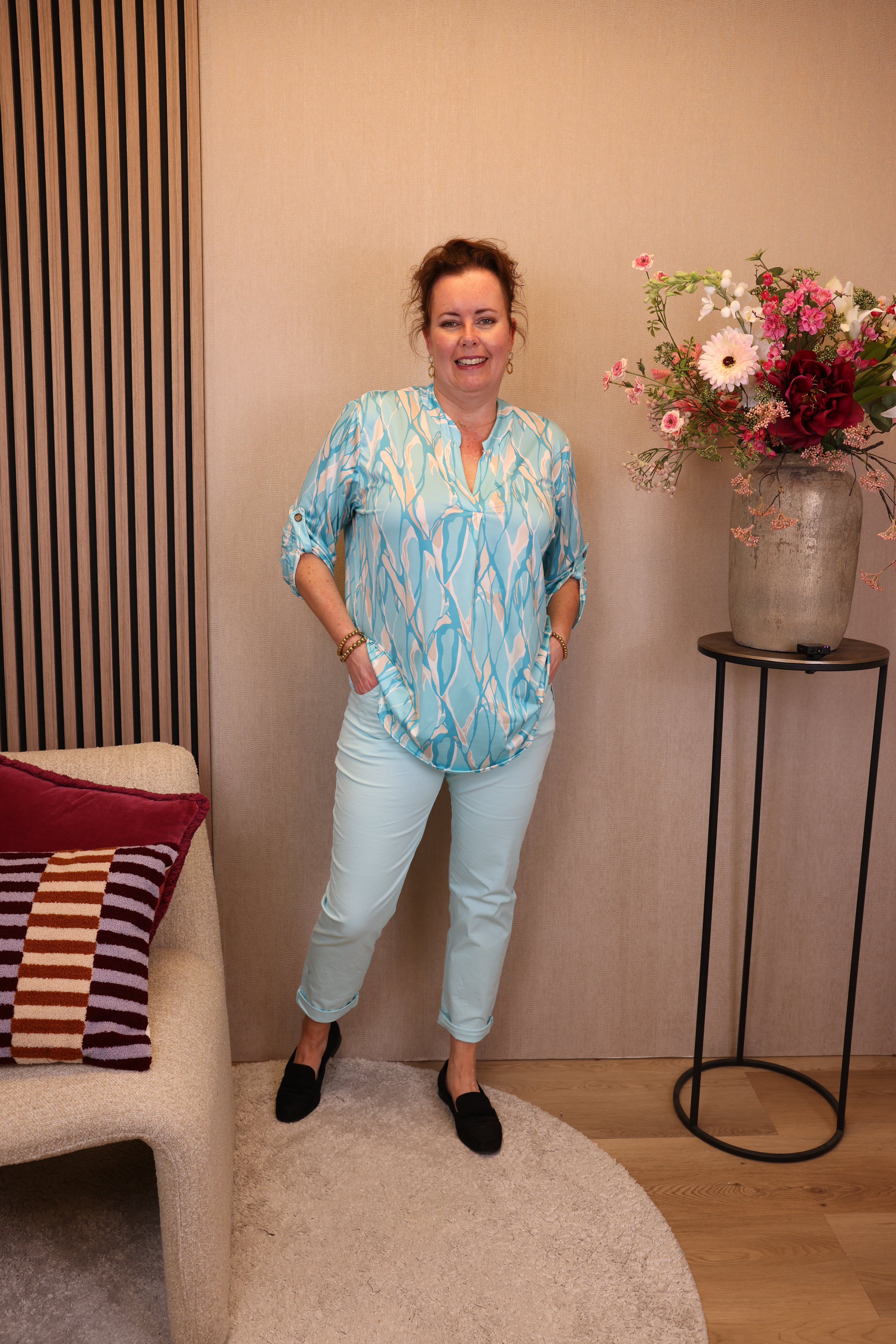 Sanne | Blouse mint