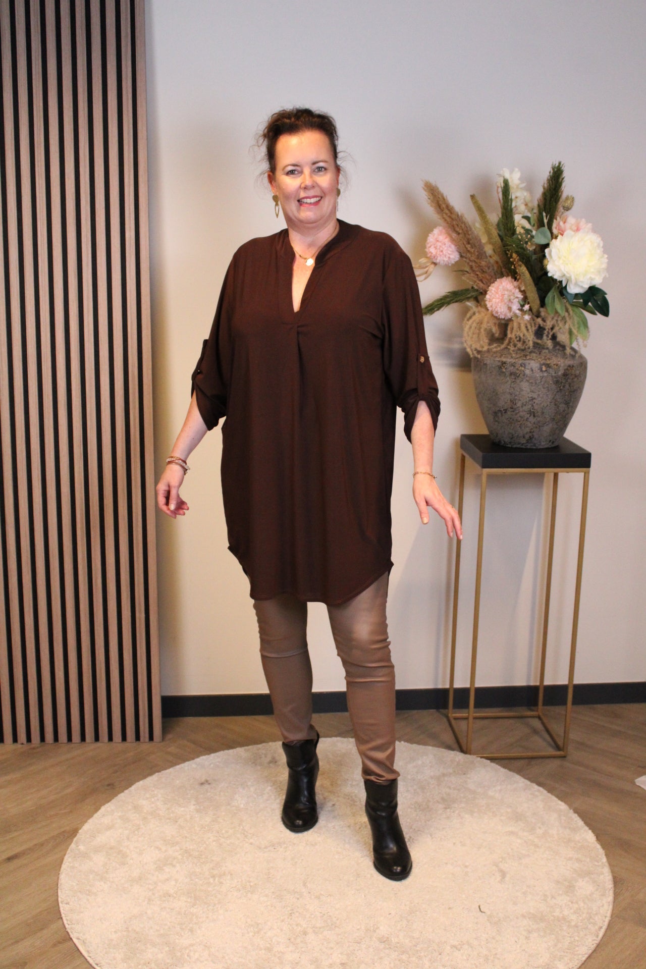 Mila | Tuniek bruin