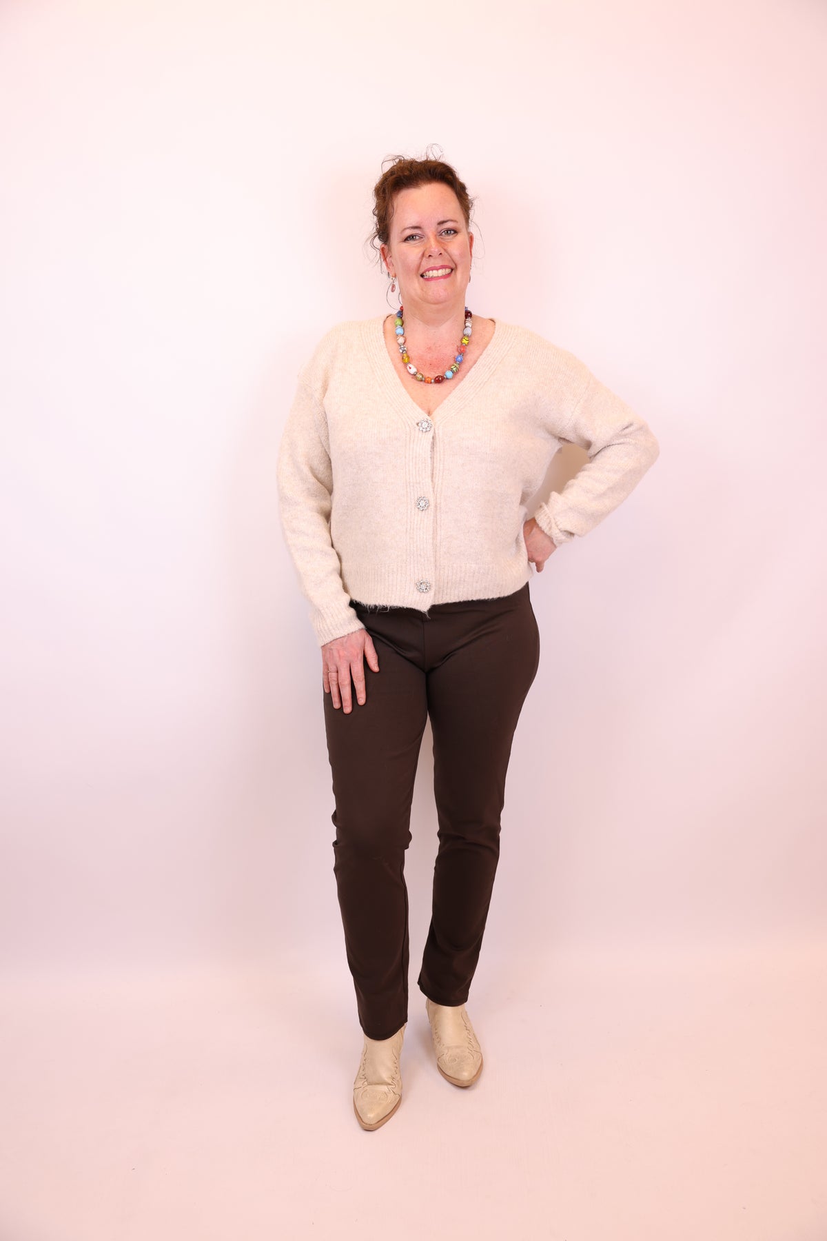 Amy | Broek bruin