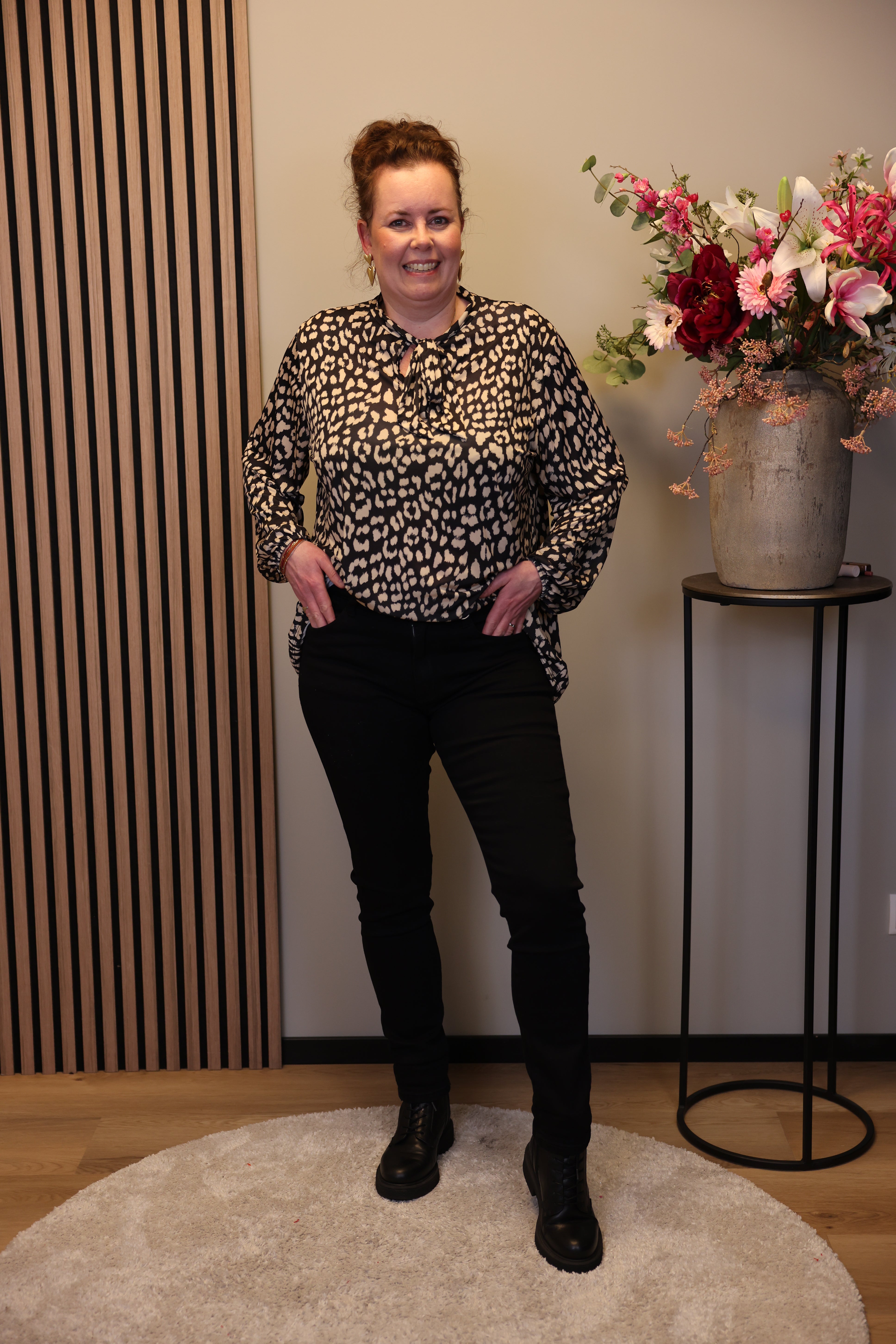 Lisa | Jeans zwart 40 - 50