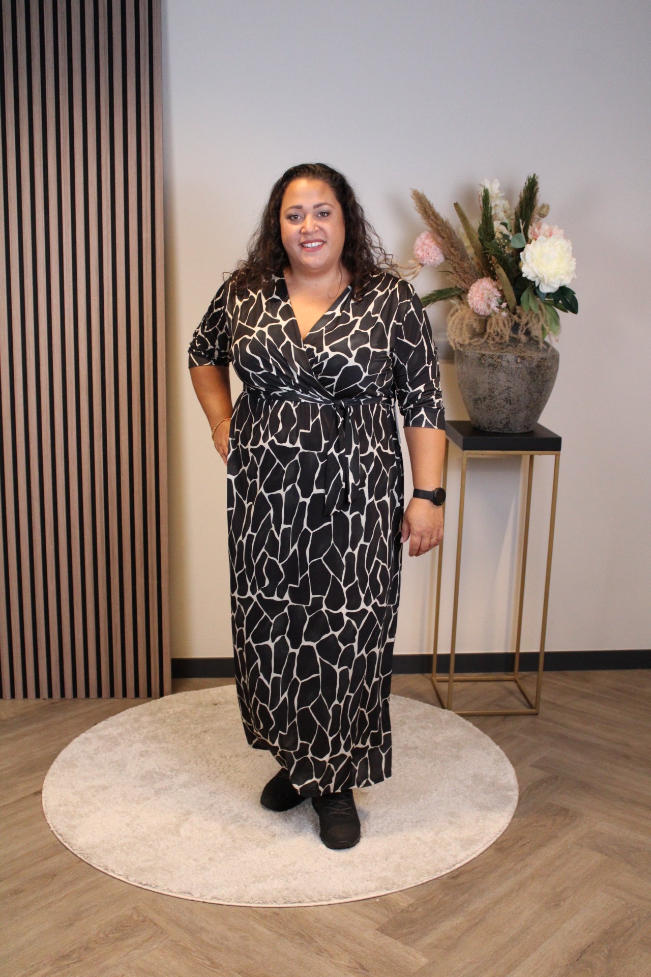 Valentina | Jurk lange mouw 46 t/m 50