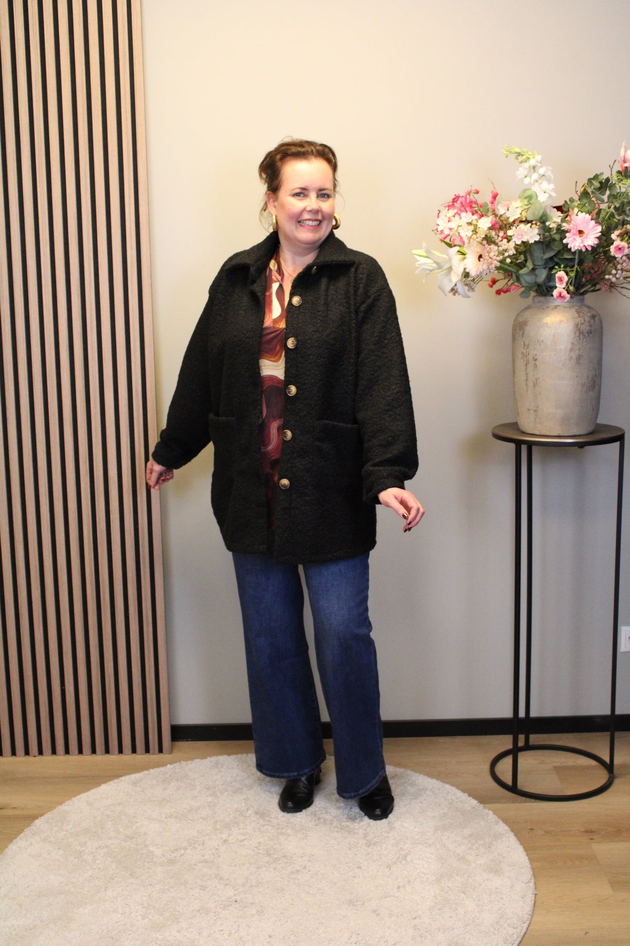 Teddy | Jasje zwart 48 t/m 52