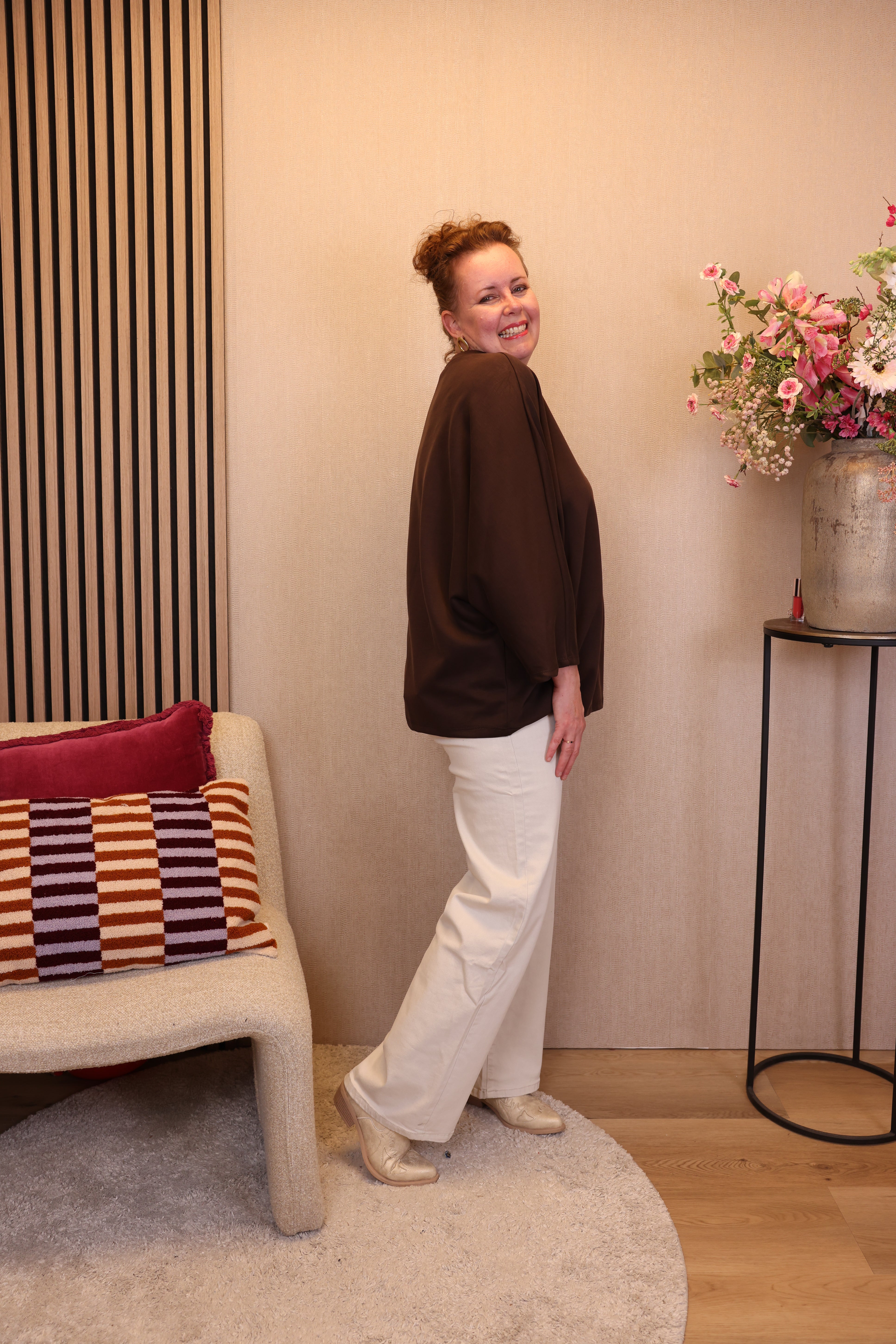 Lola | Trui donker bruin
