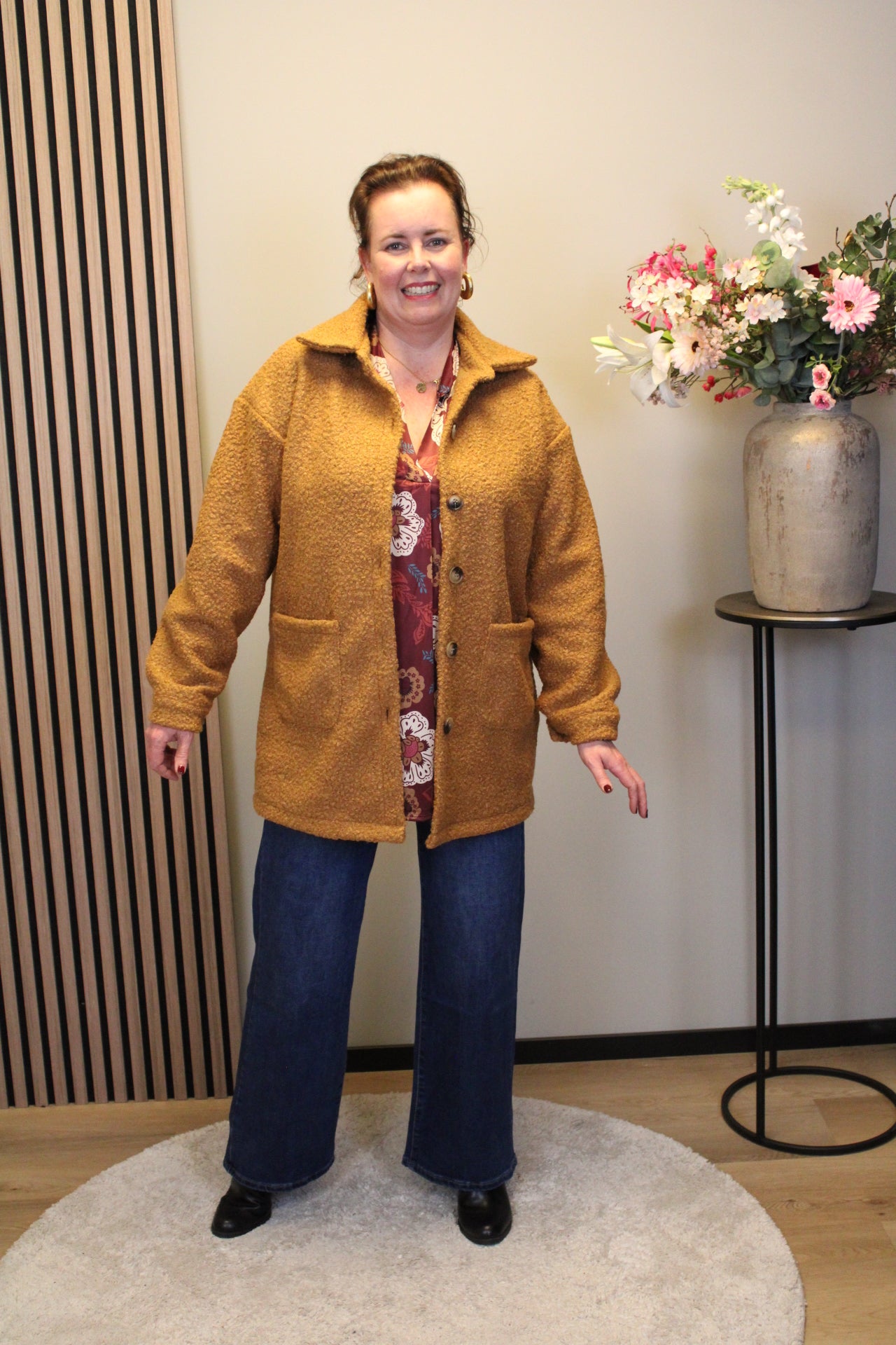 Teddy | Jasje camel 40 t/m 46