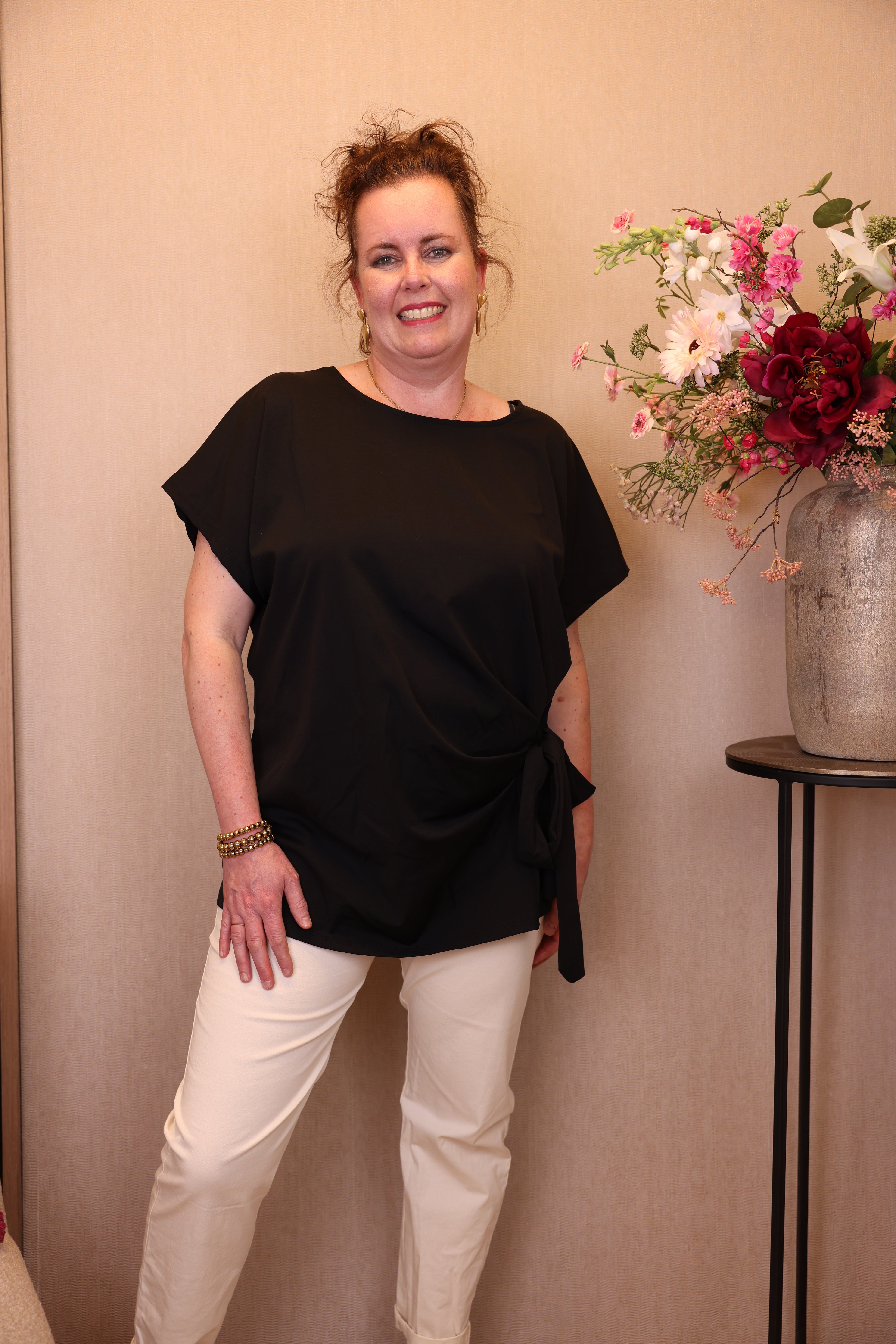 Marieke | Top zwart