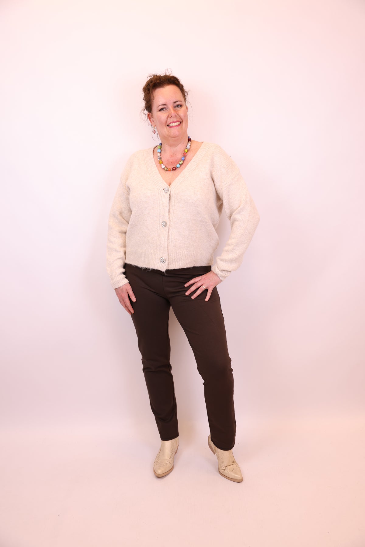 Amy | Broek bruin