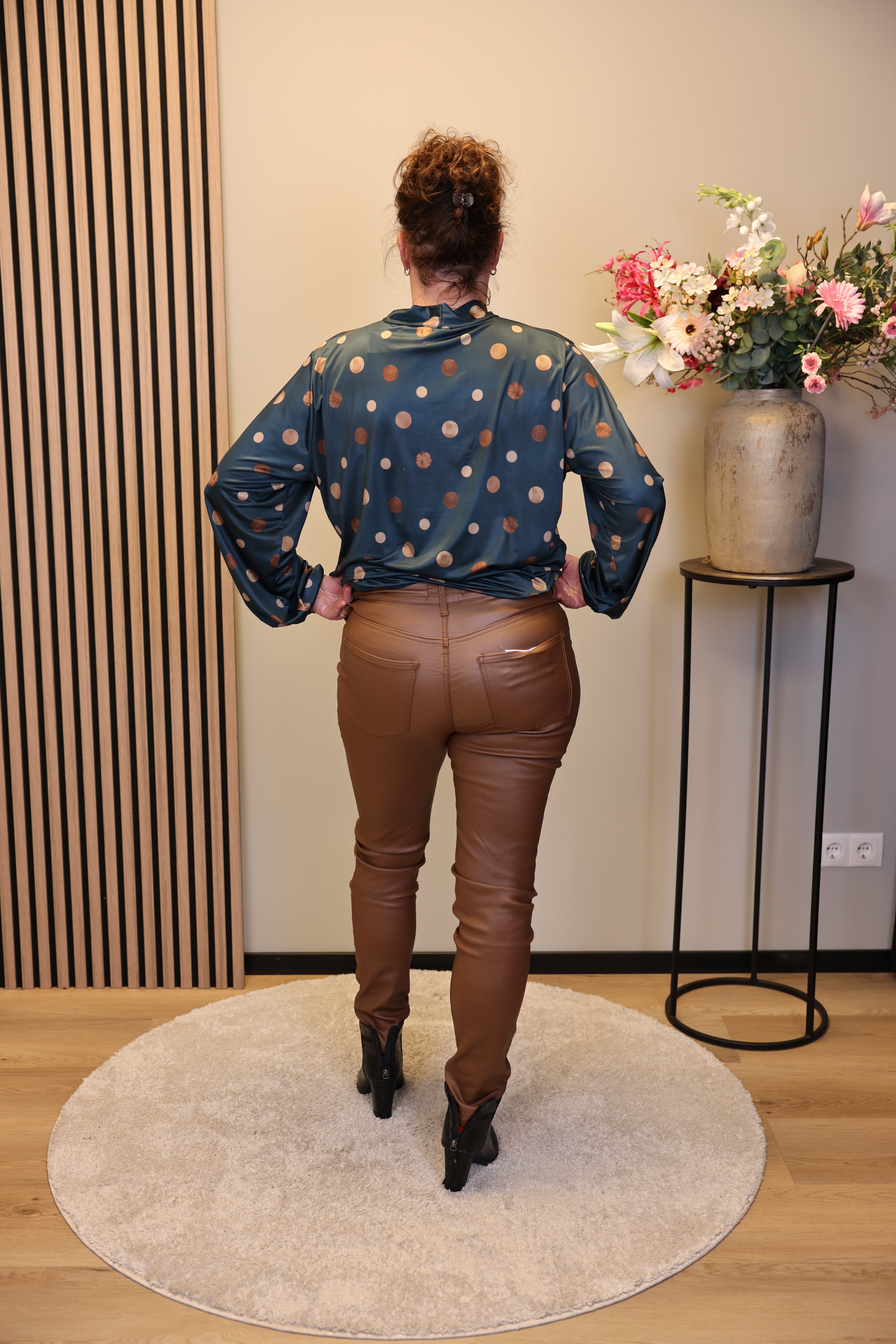 Monique | Jeans taupe 40 - 50