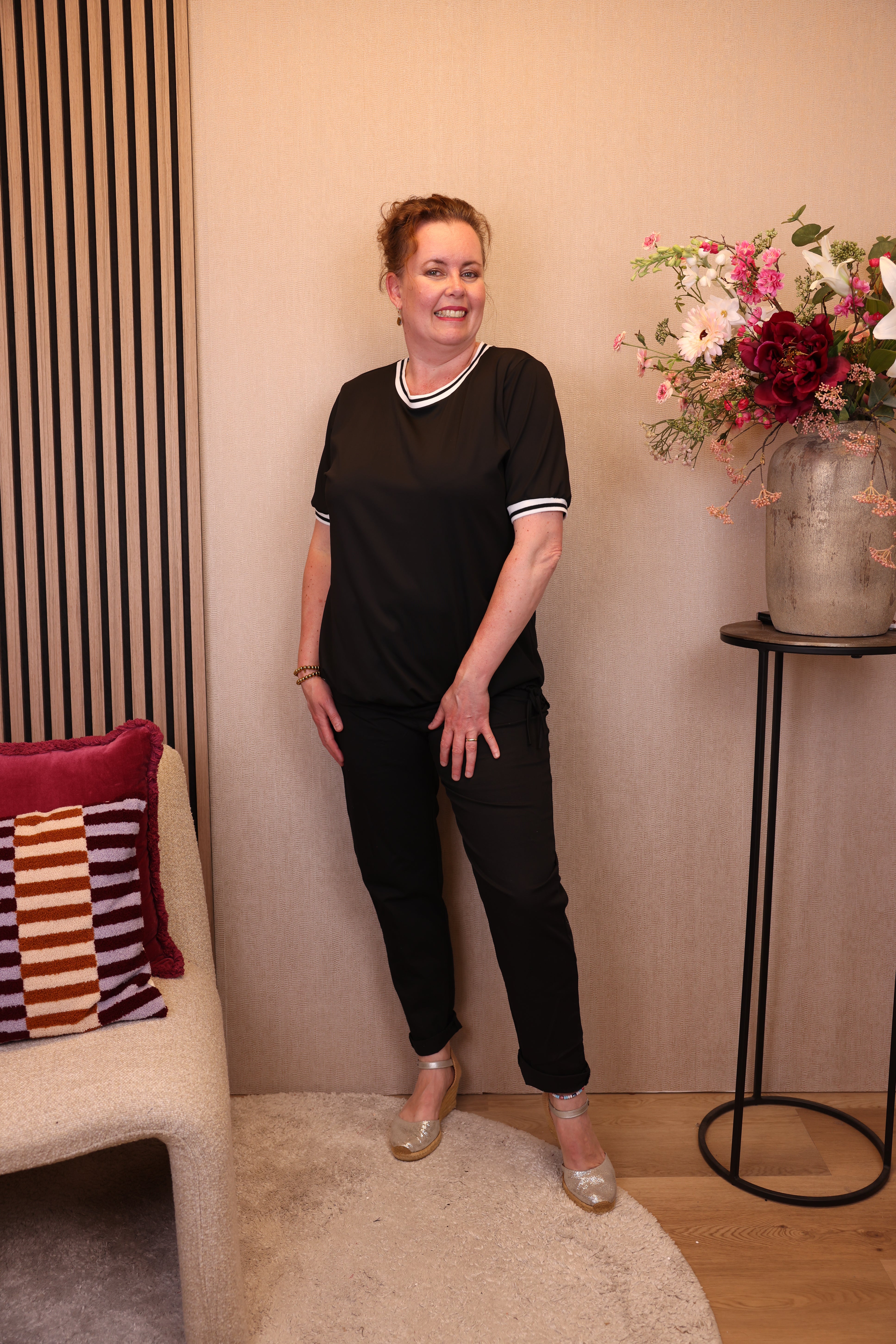 Romée | Top zwart