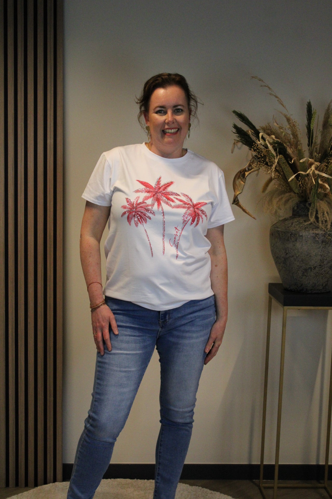 Palm | T-shirt rood 38 t/m 42