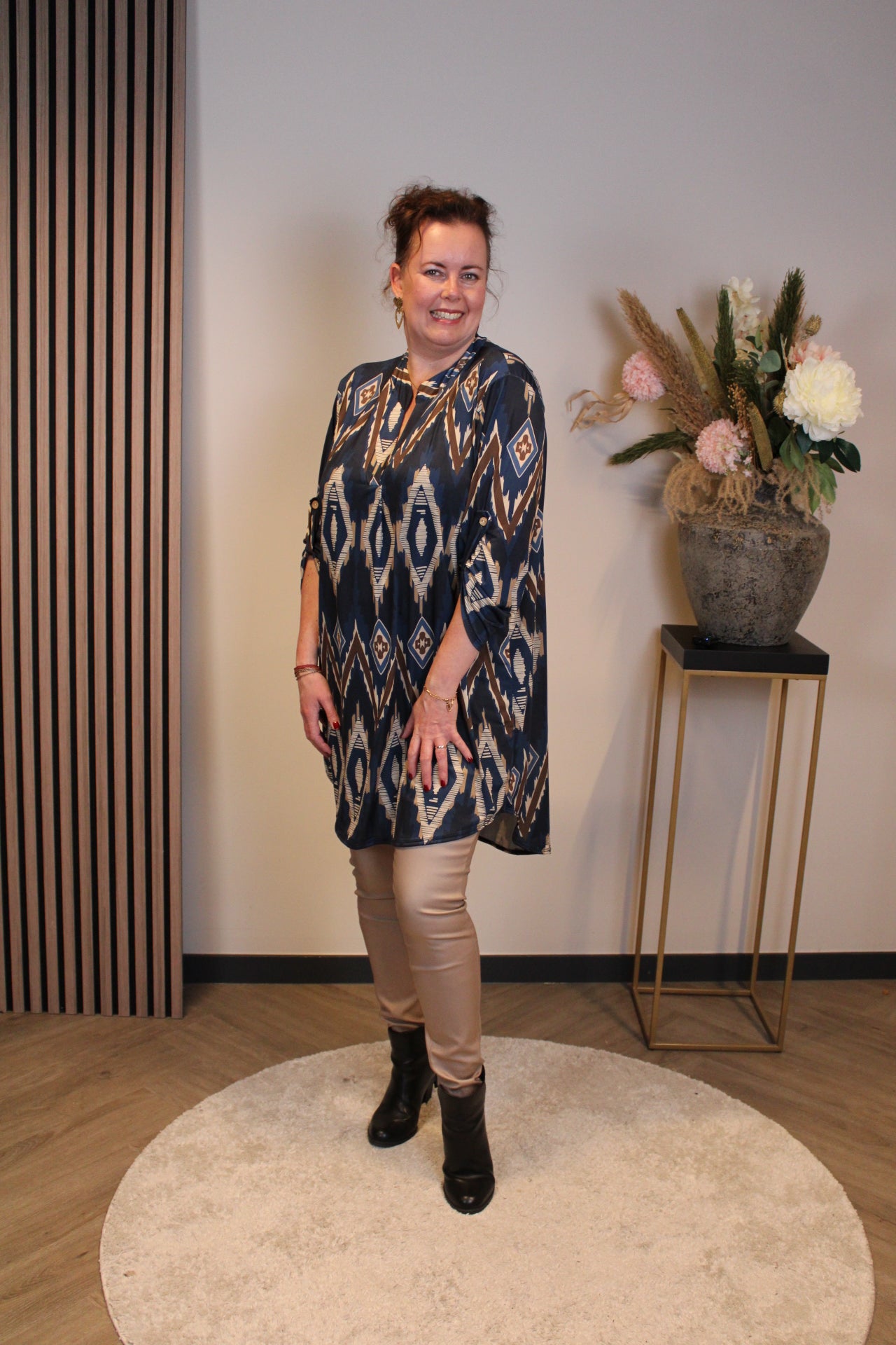 Iveta | Tuniek aqua