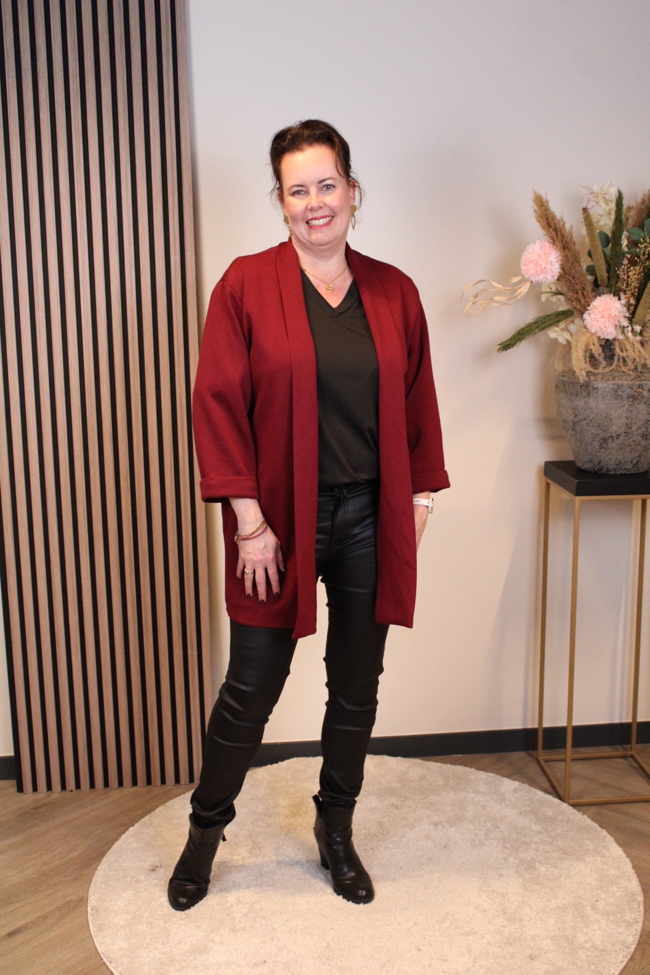 Liv | vest bordeaux 40 t/m 44