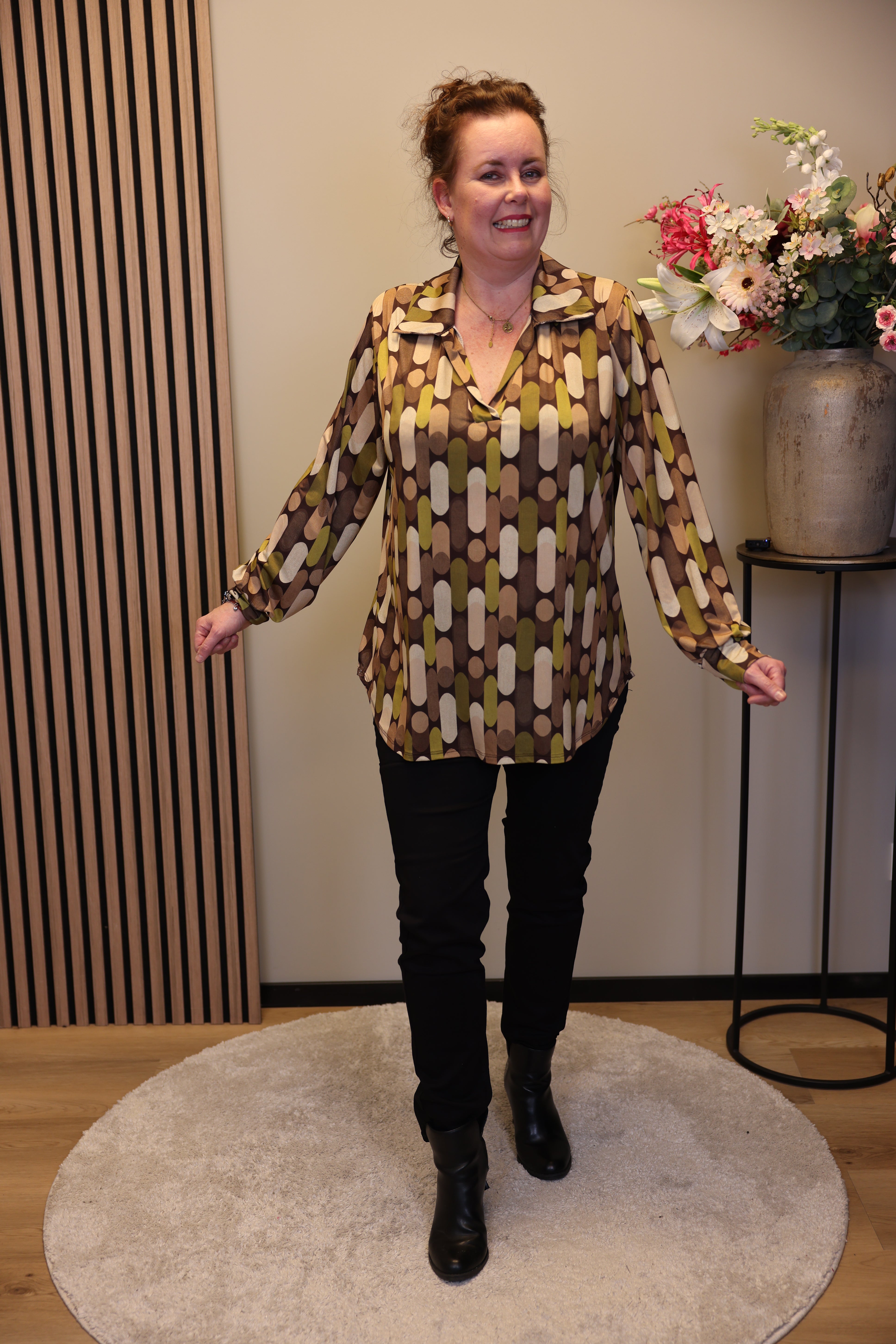 Nina | Jeans zwart 40 - 48