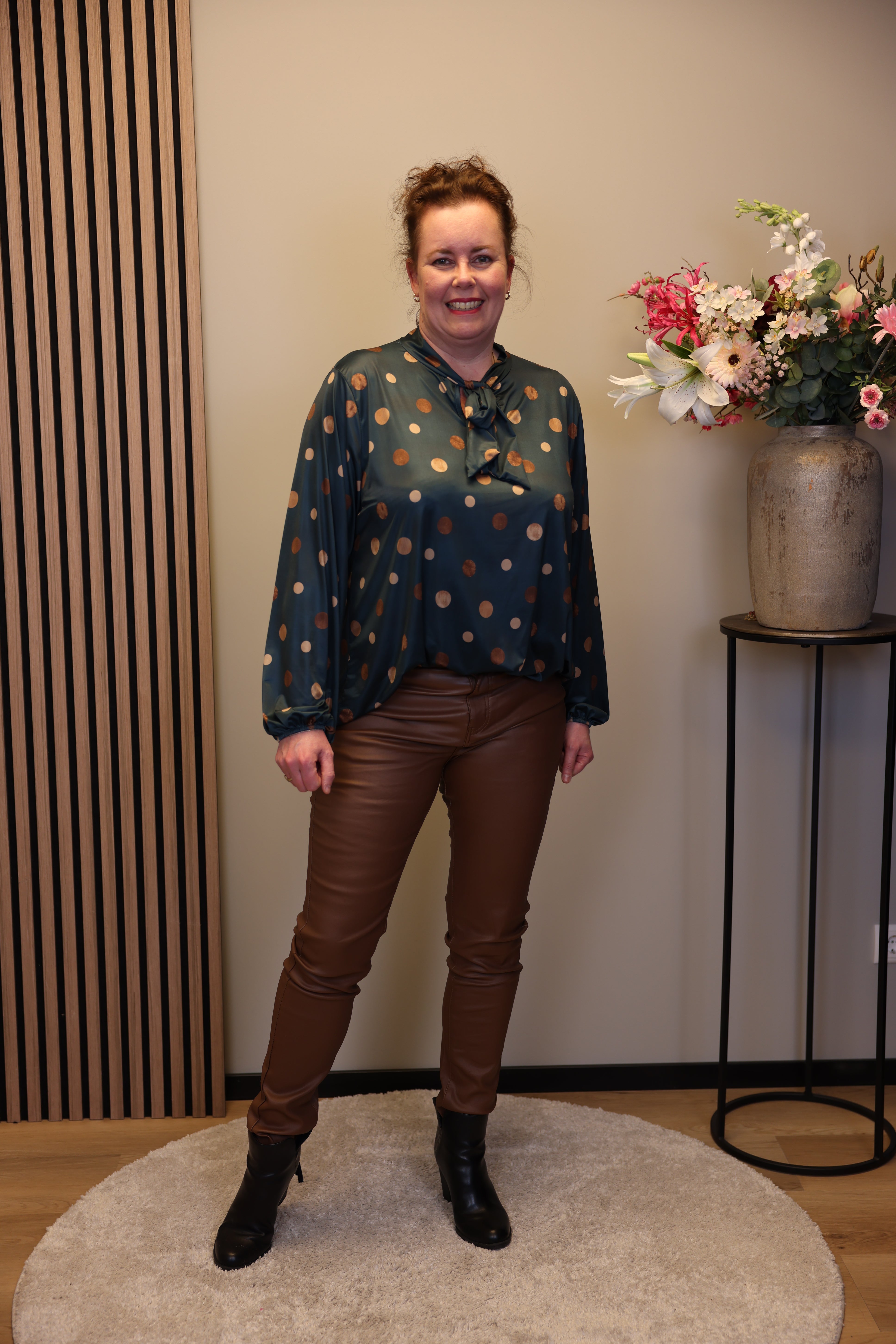 Monique | Jeans taupe 40 - 50