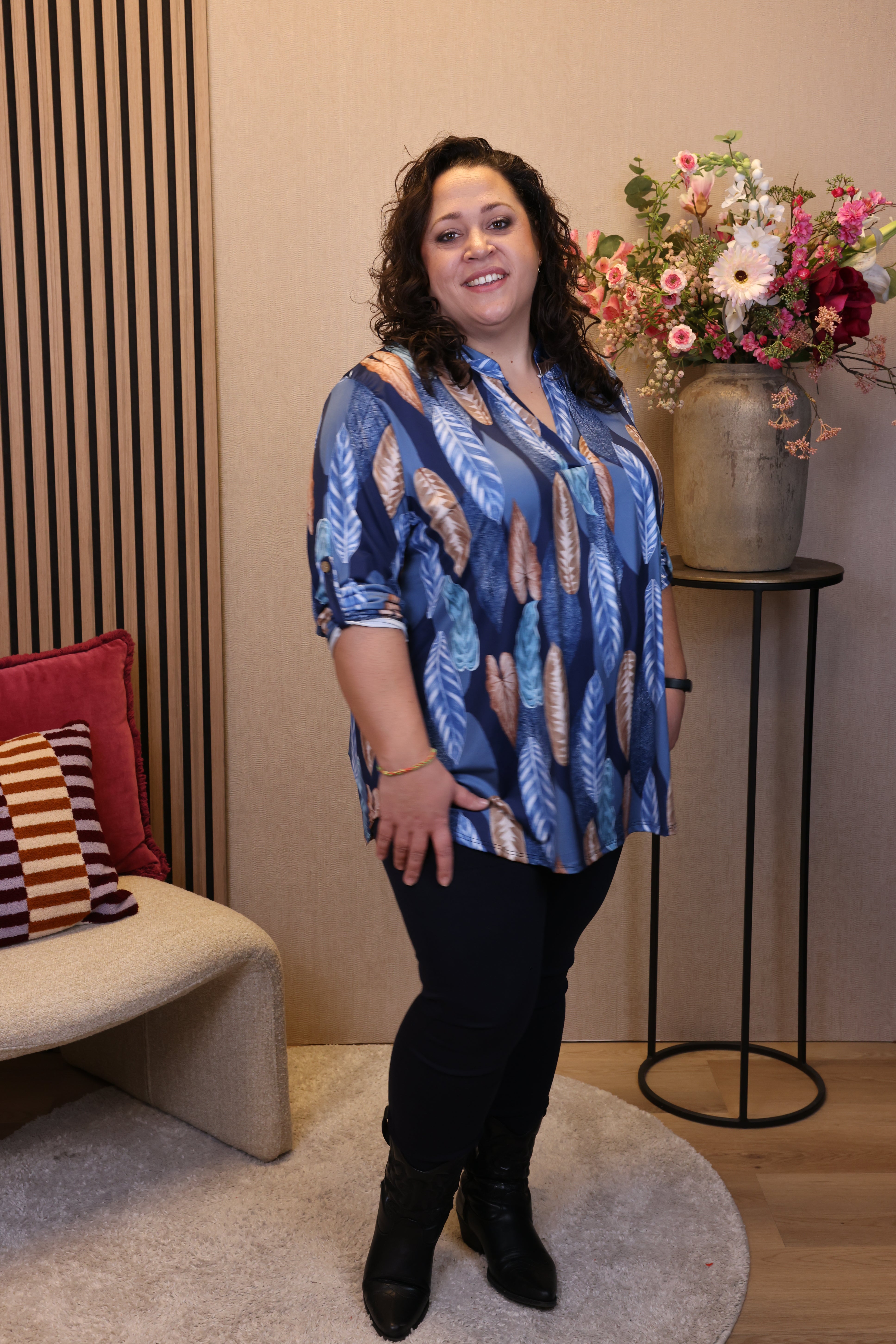 Estelle | Blouse blauw