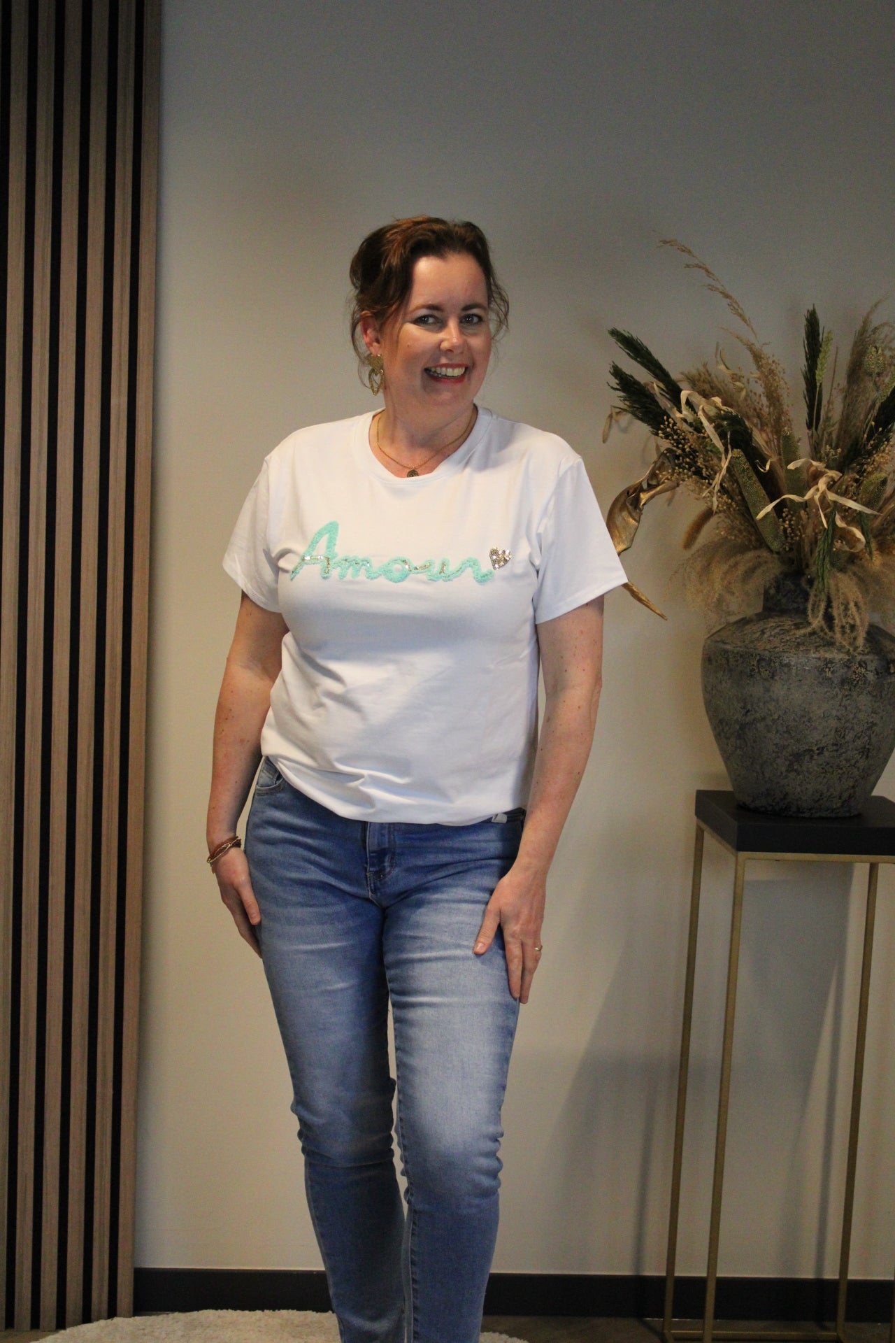 Amour | T-shirt groen 38 t/m 42