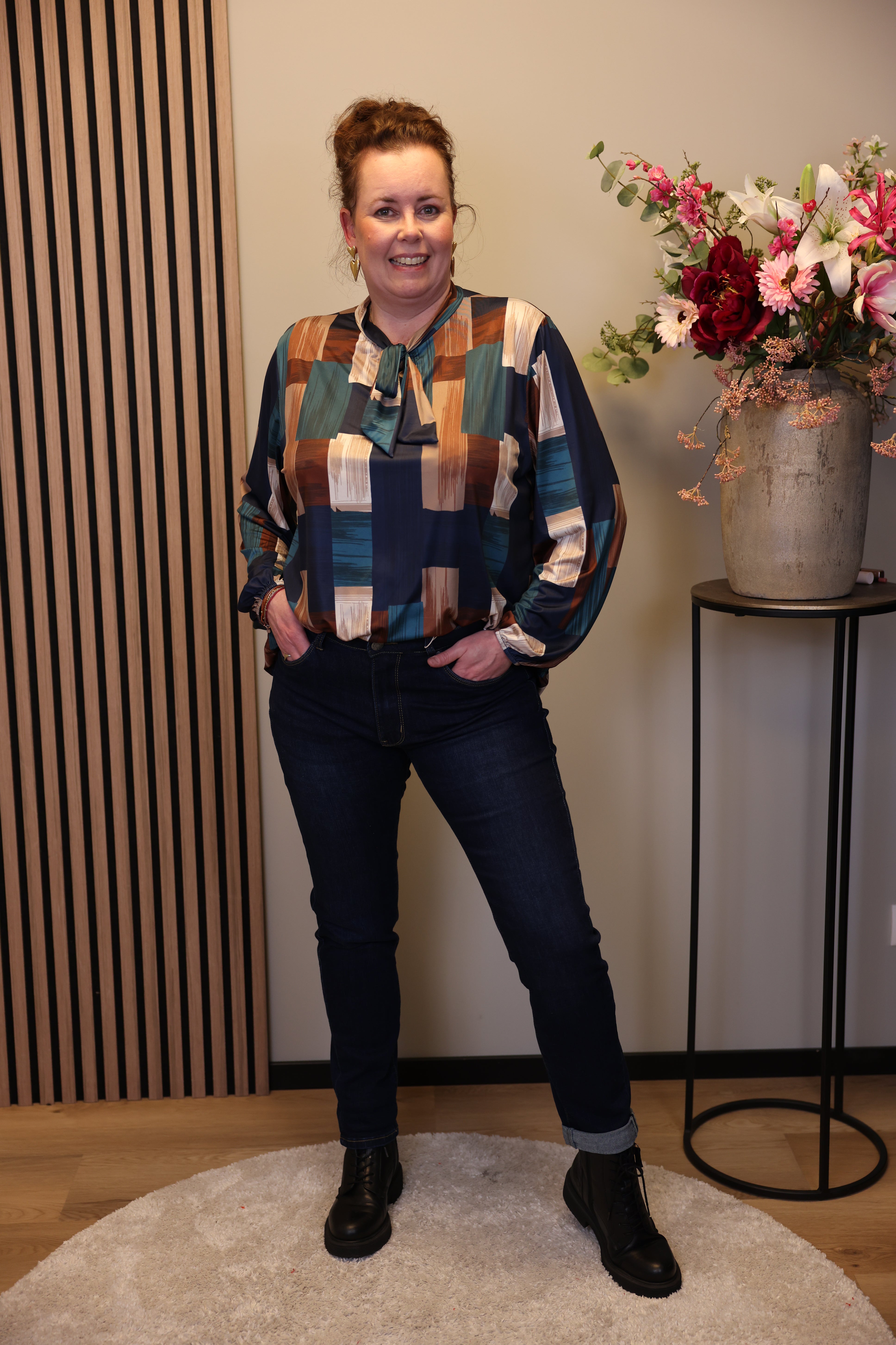 Lisa | Jeans blauw 40 - 50