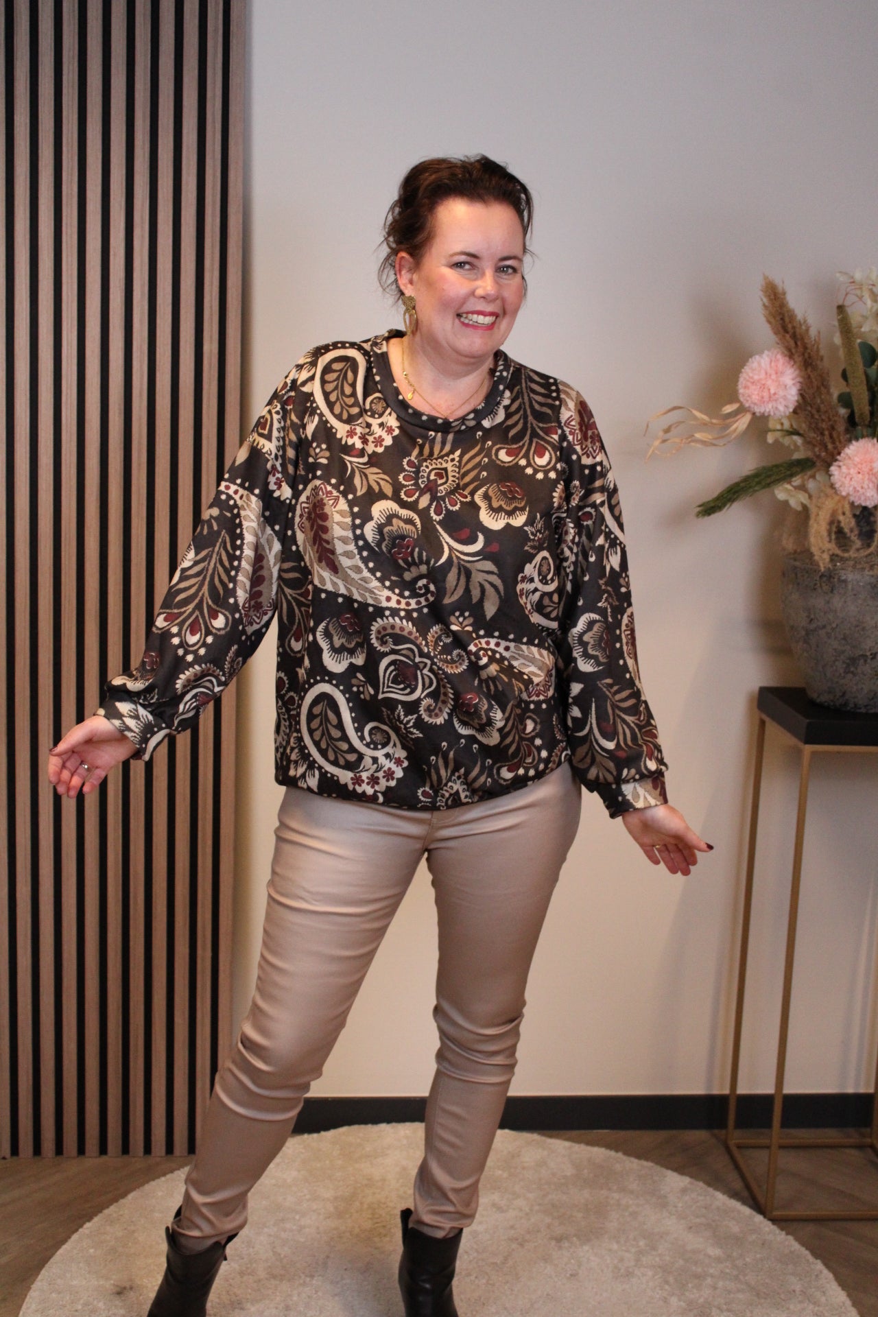 Cato | trui zwart 46 t/m 50