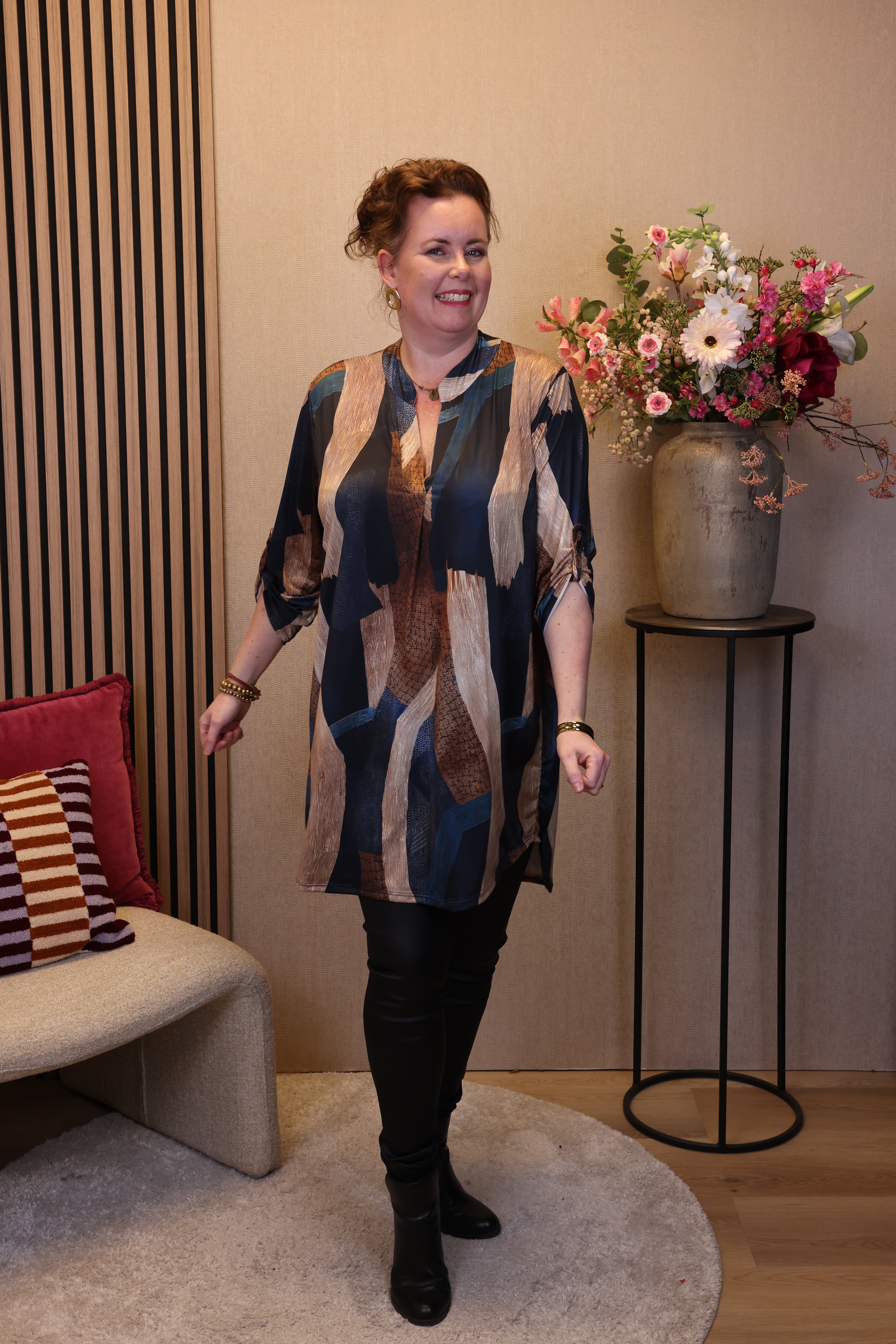 Leonie | Tuniek blauw