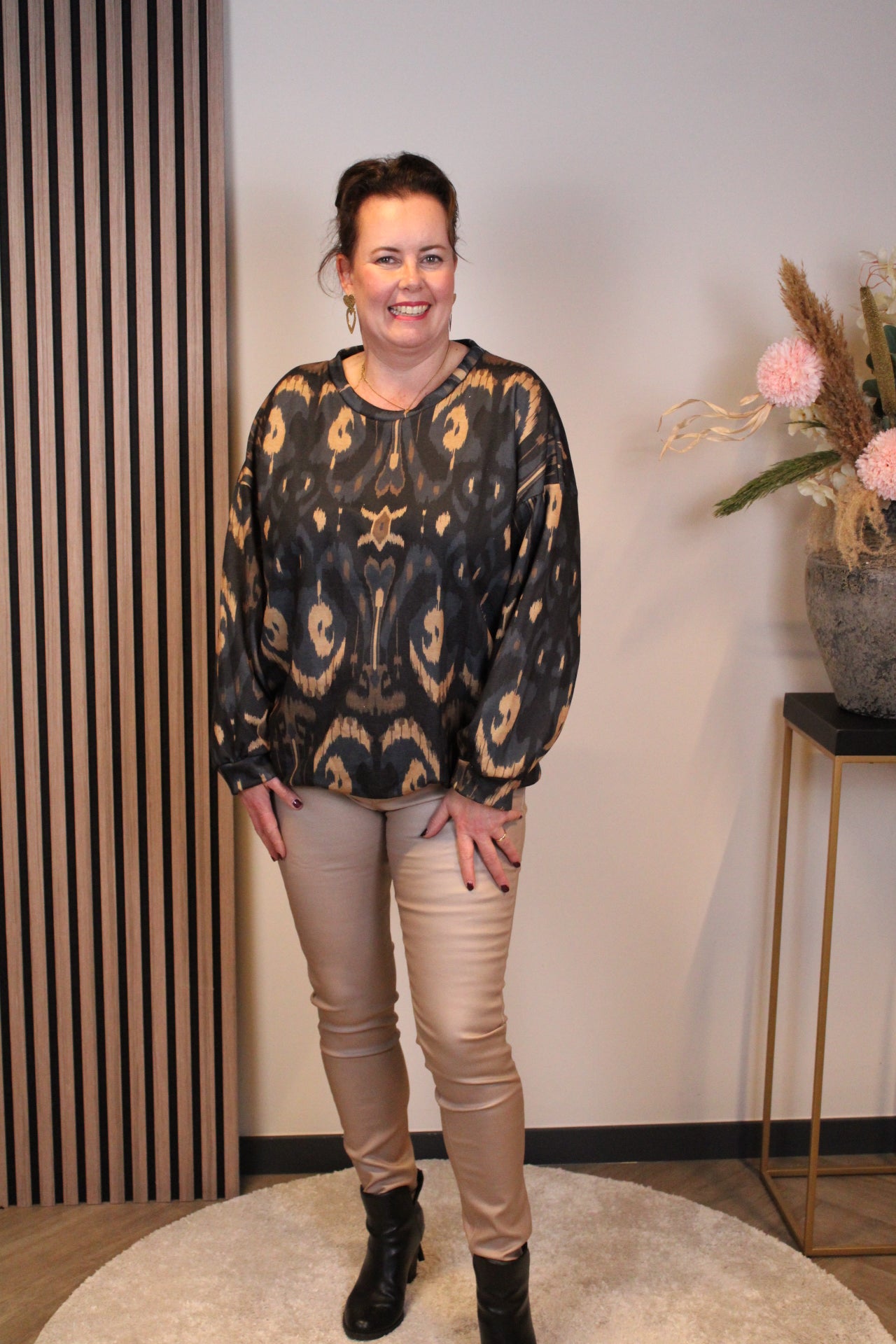 Jikke | trui donker blauw 40 t/m 44