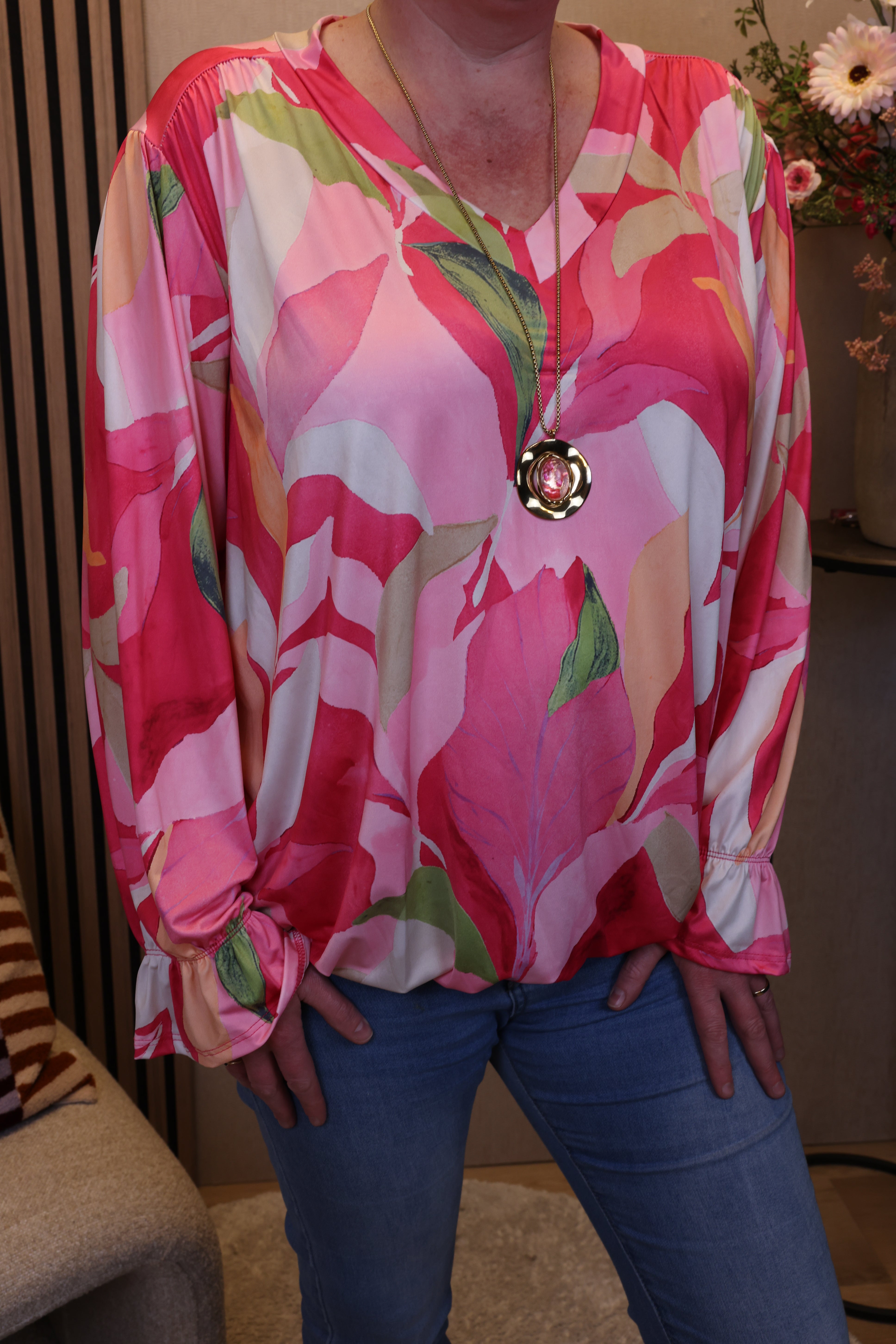 Fleur | Ketting goud