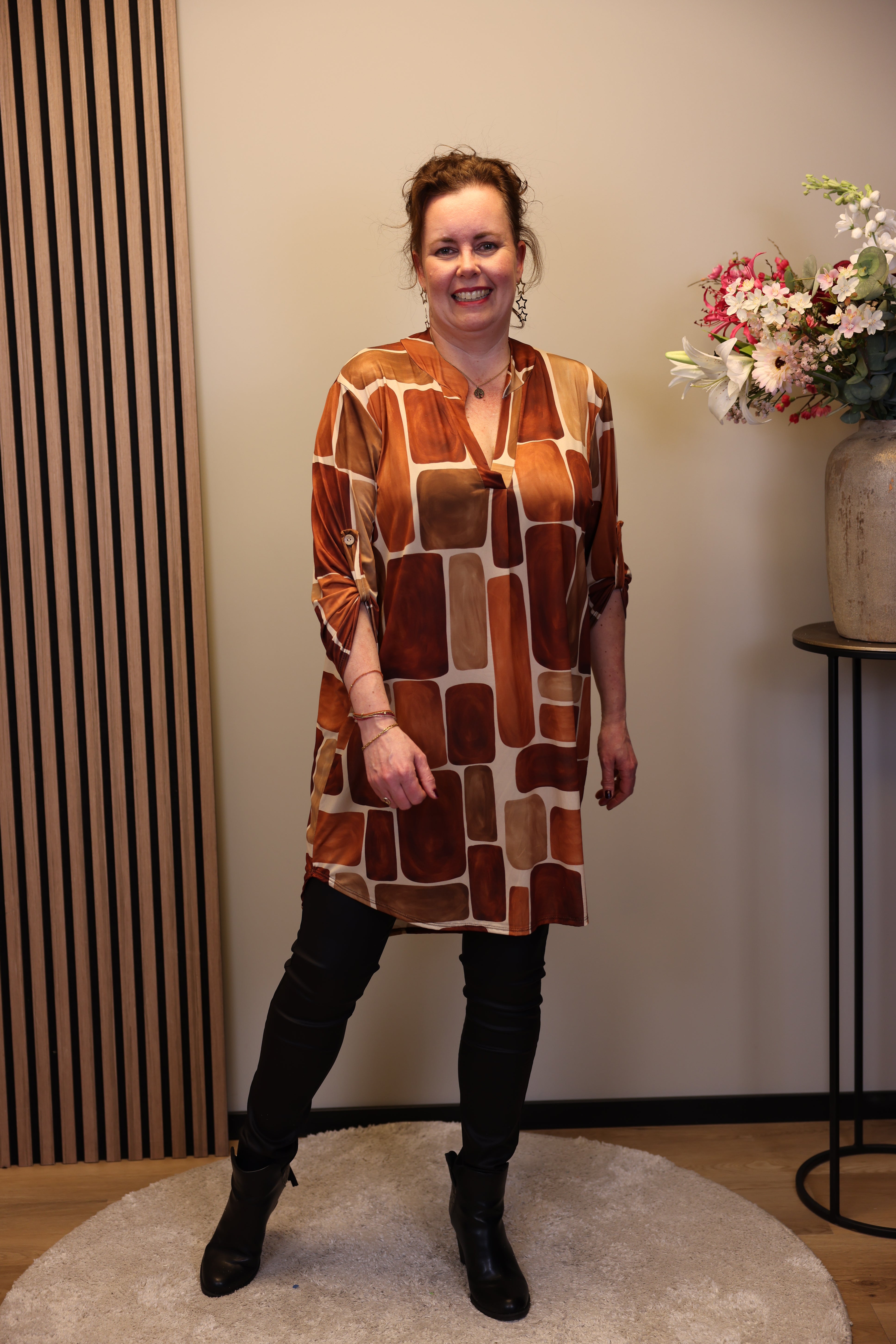 Layla | tuniek oranje 38 t/m 48