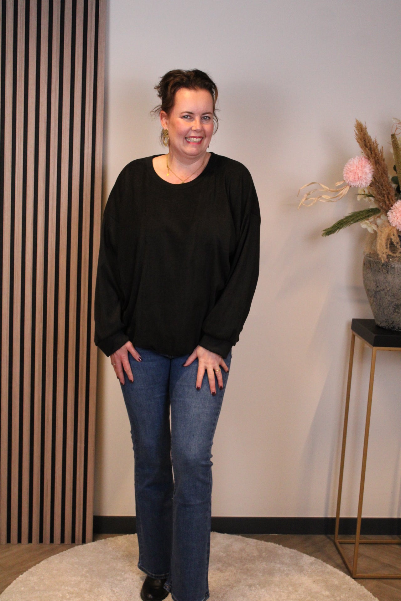 Nova | Zachte trui zwart 40 t/m 44