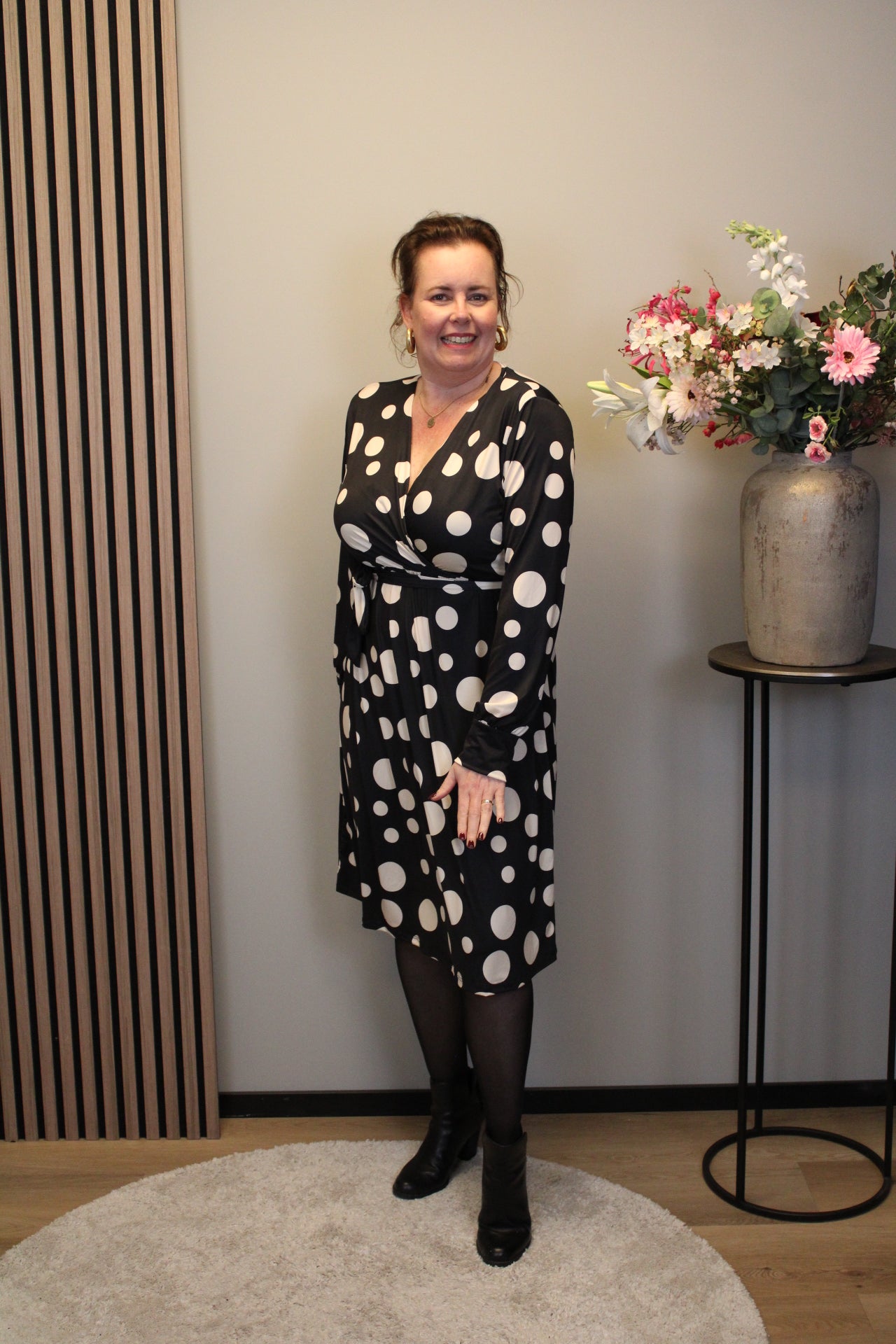 Marley | Jurk zwart kort 52 t/m 58