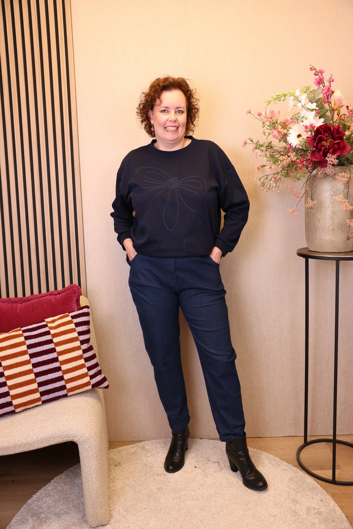 Nelleke | Trui blauw
