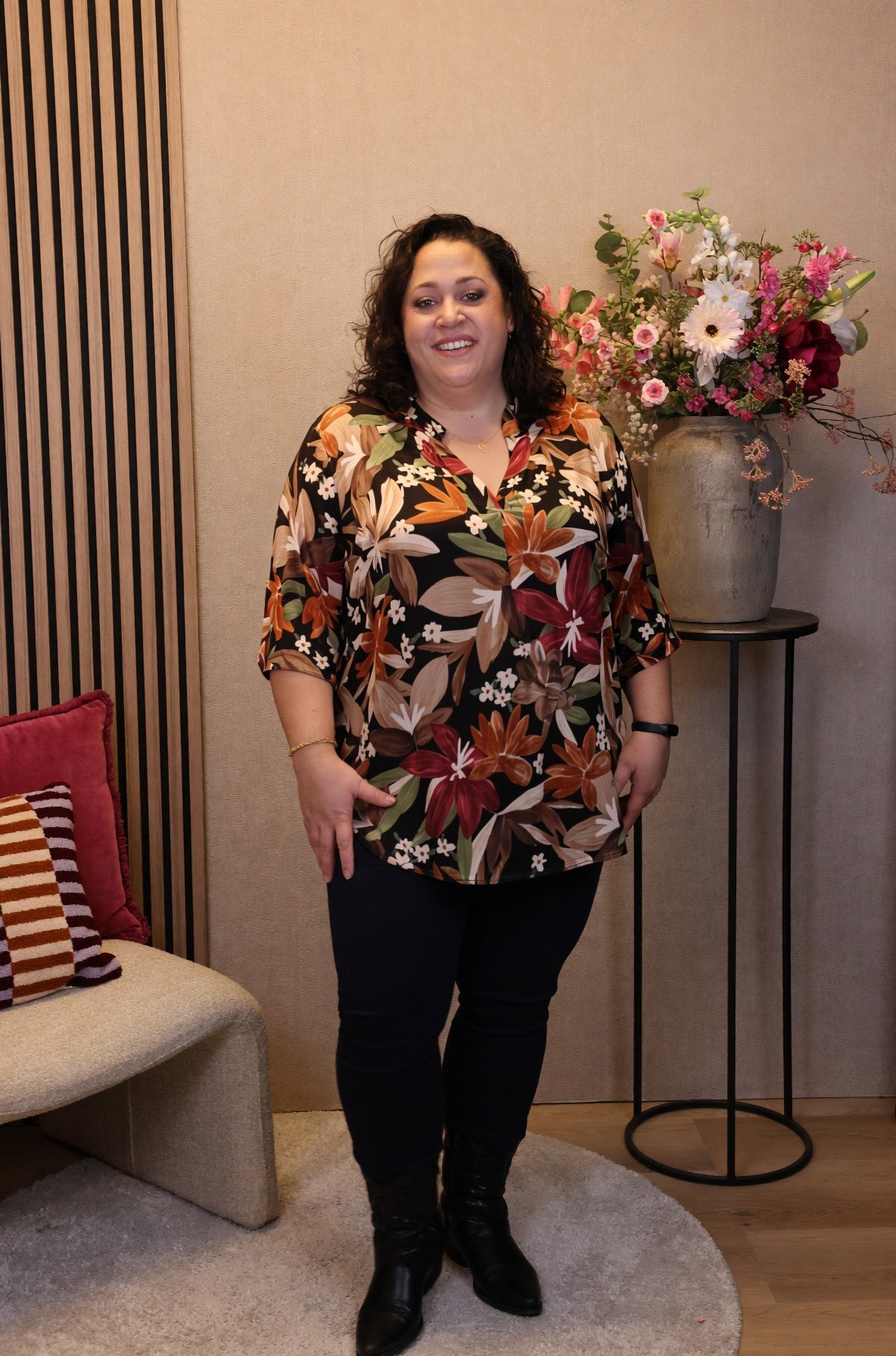 Faye | Blouse zwart