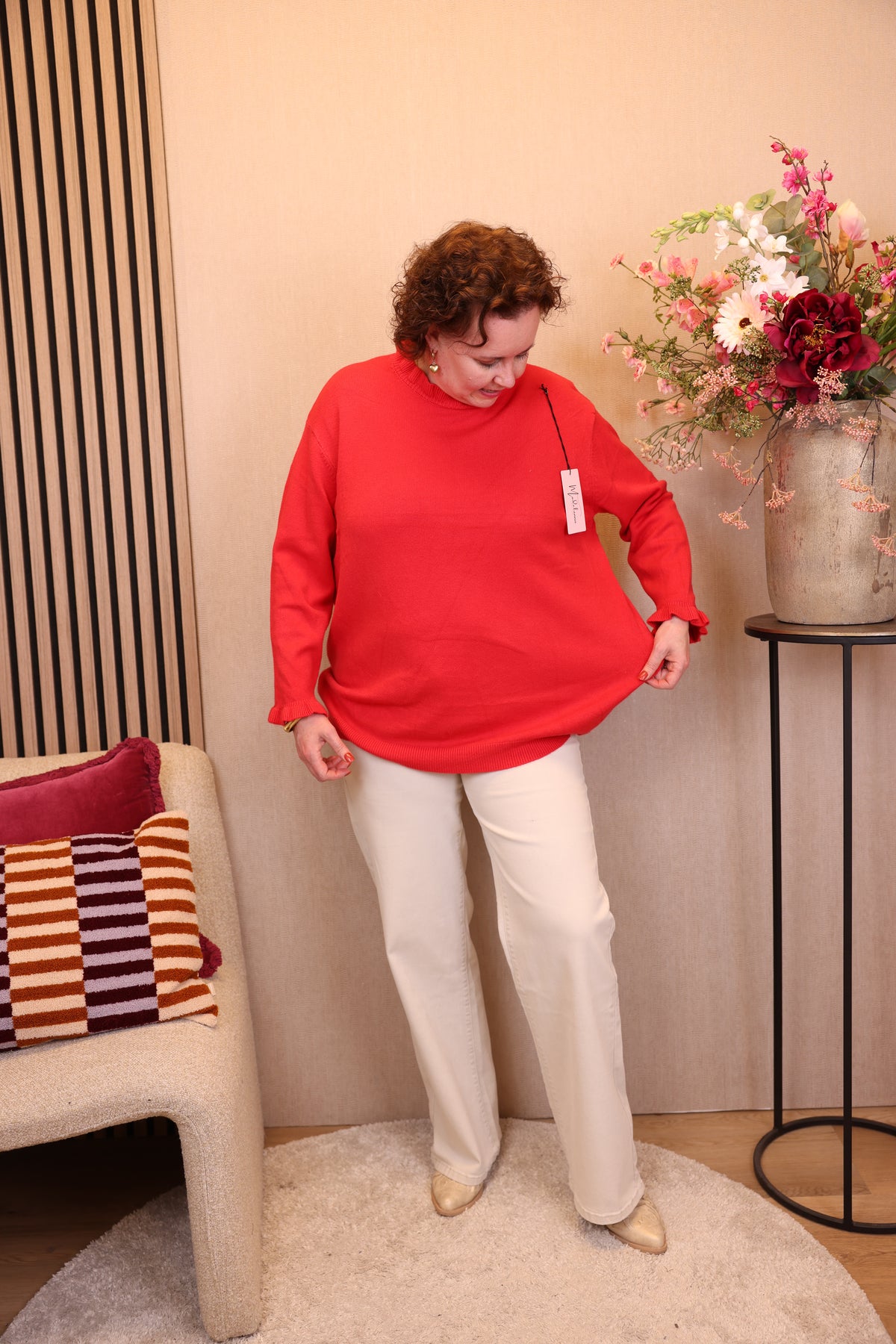 Fleur | Trui rood