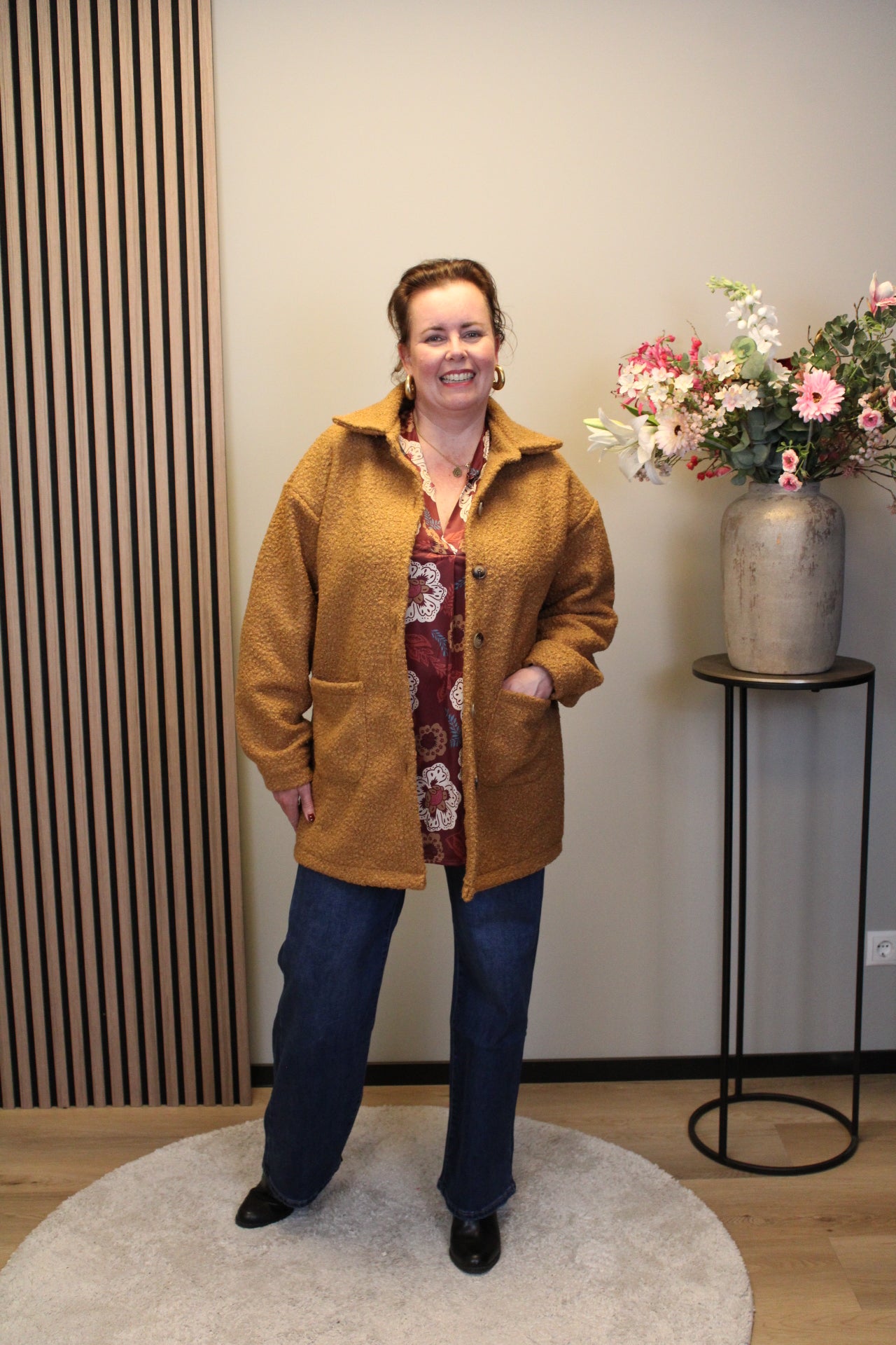 Teddy | Jasje camel 40 t/m 46