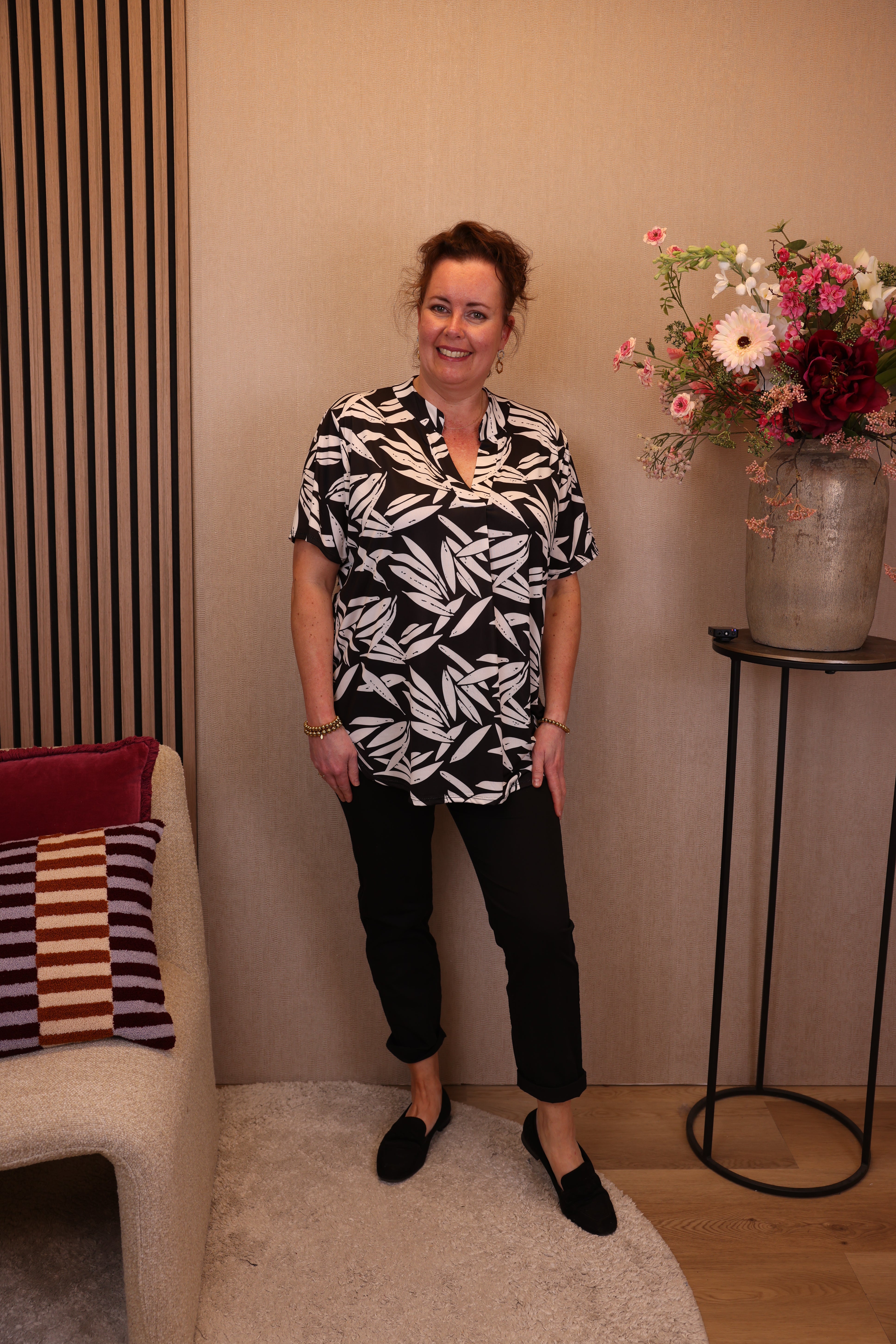Kima | Top zwart