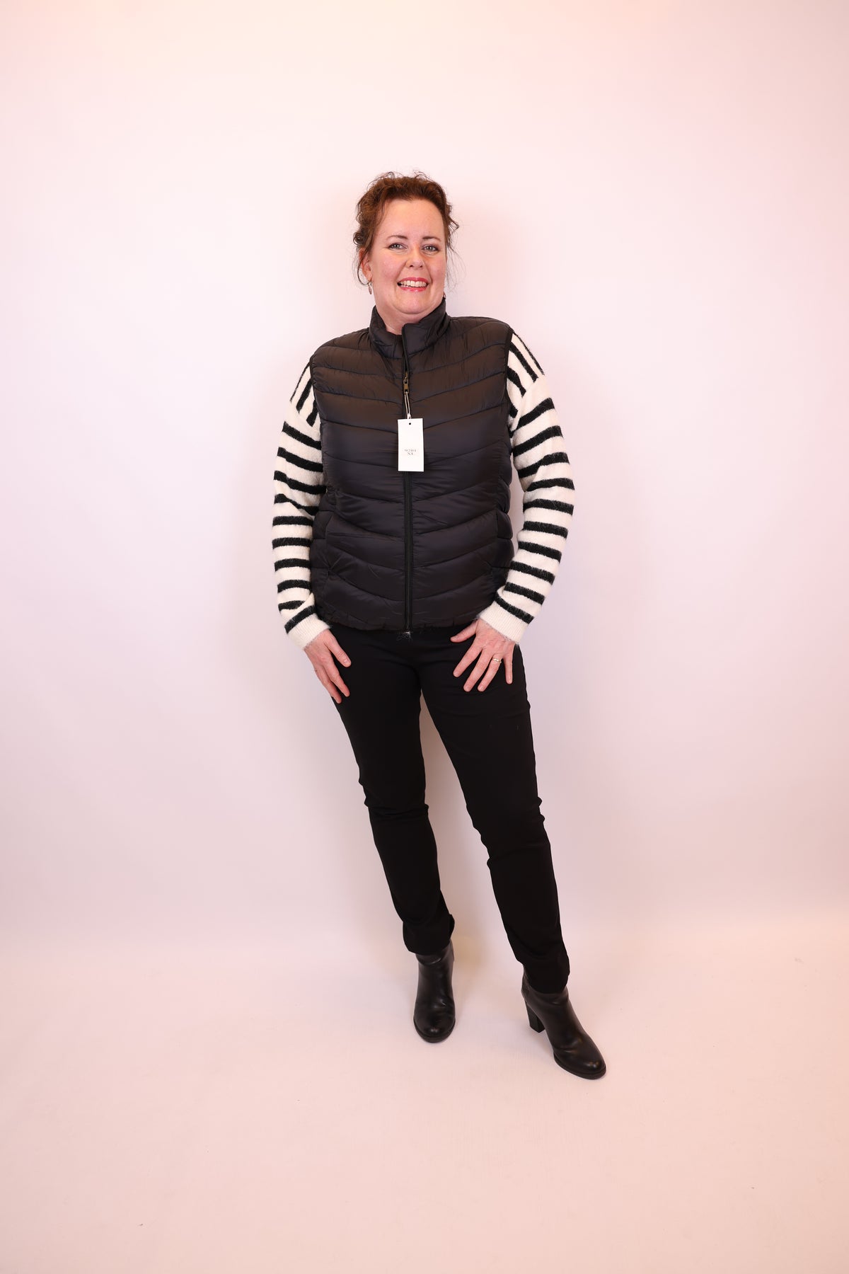 Genke | Bodywarmer zwart