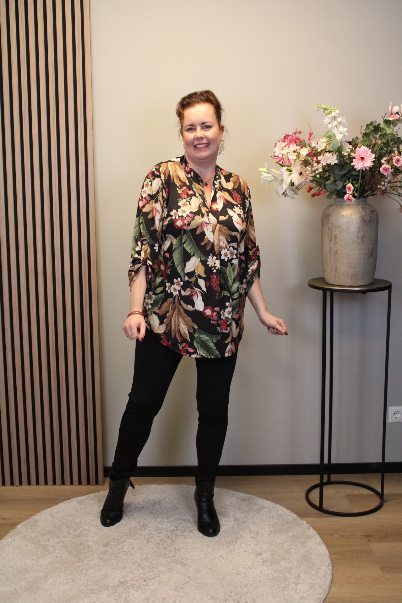 Elise | Blouse zwart