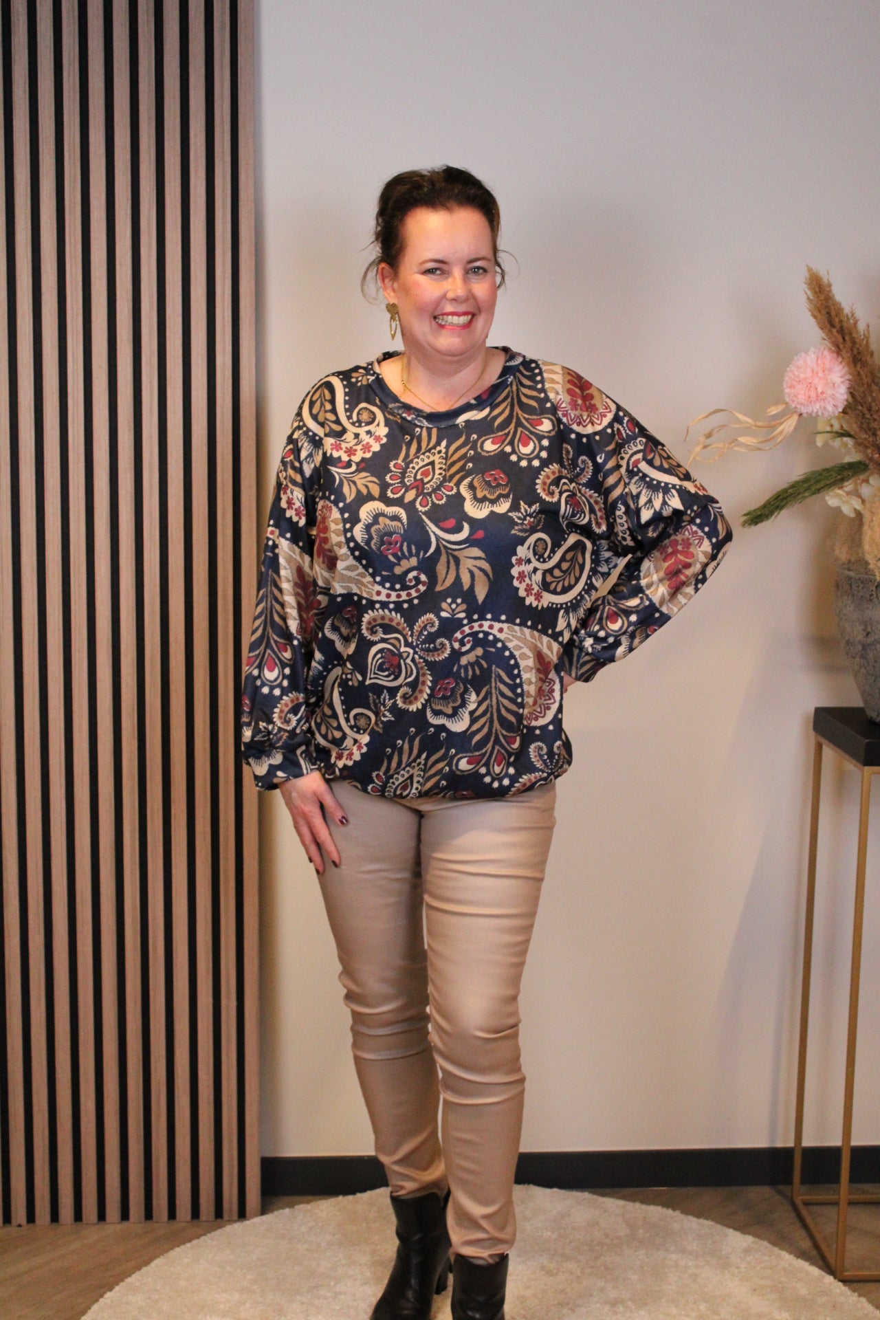 Cato | trui navy 46 t/m 50