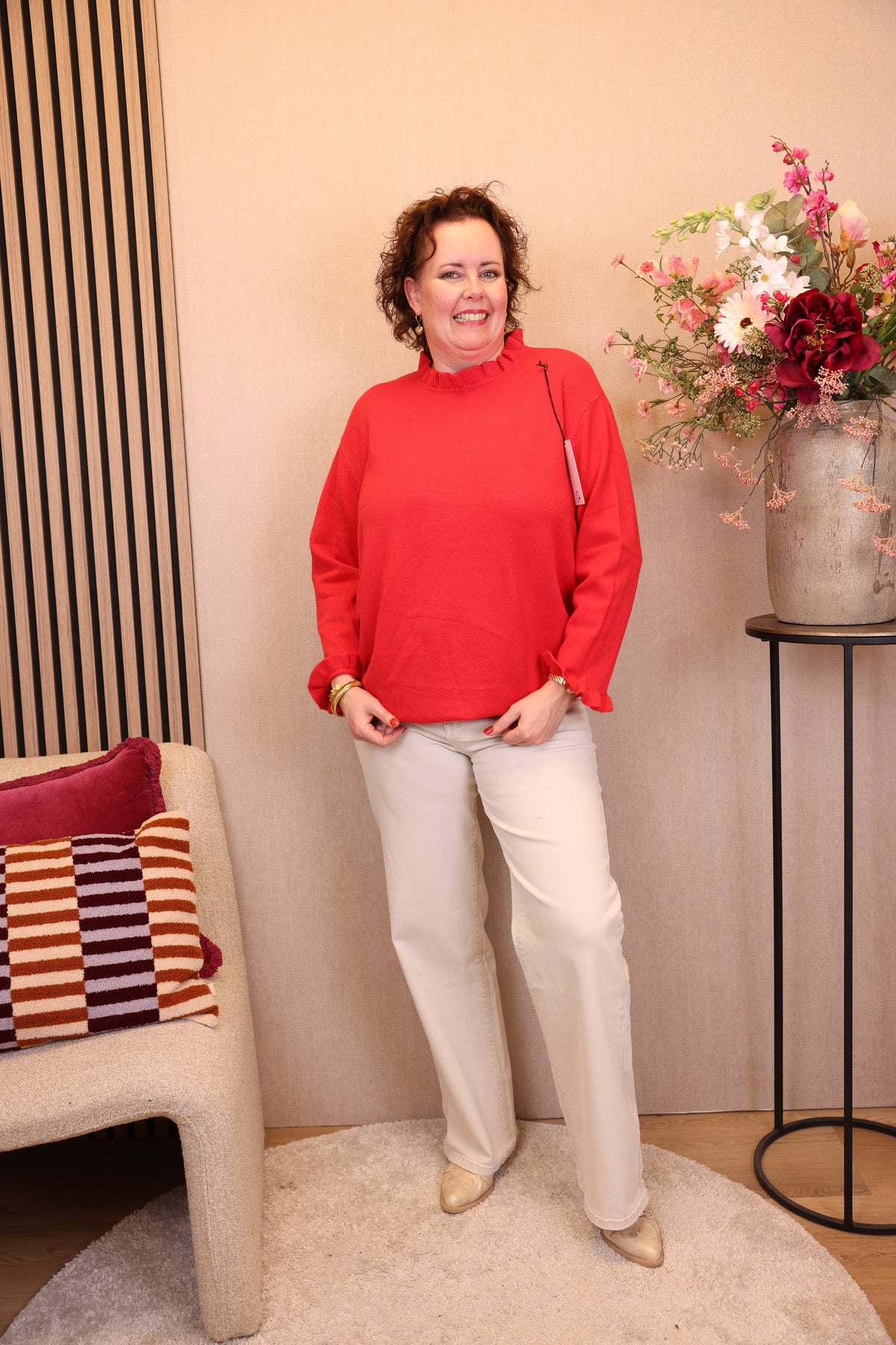 Fleur | Trui rood