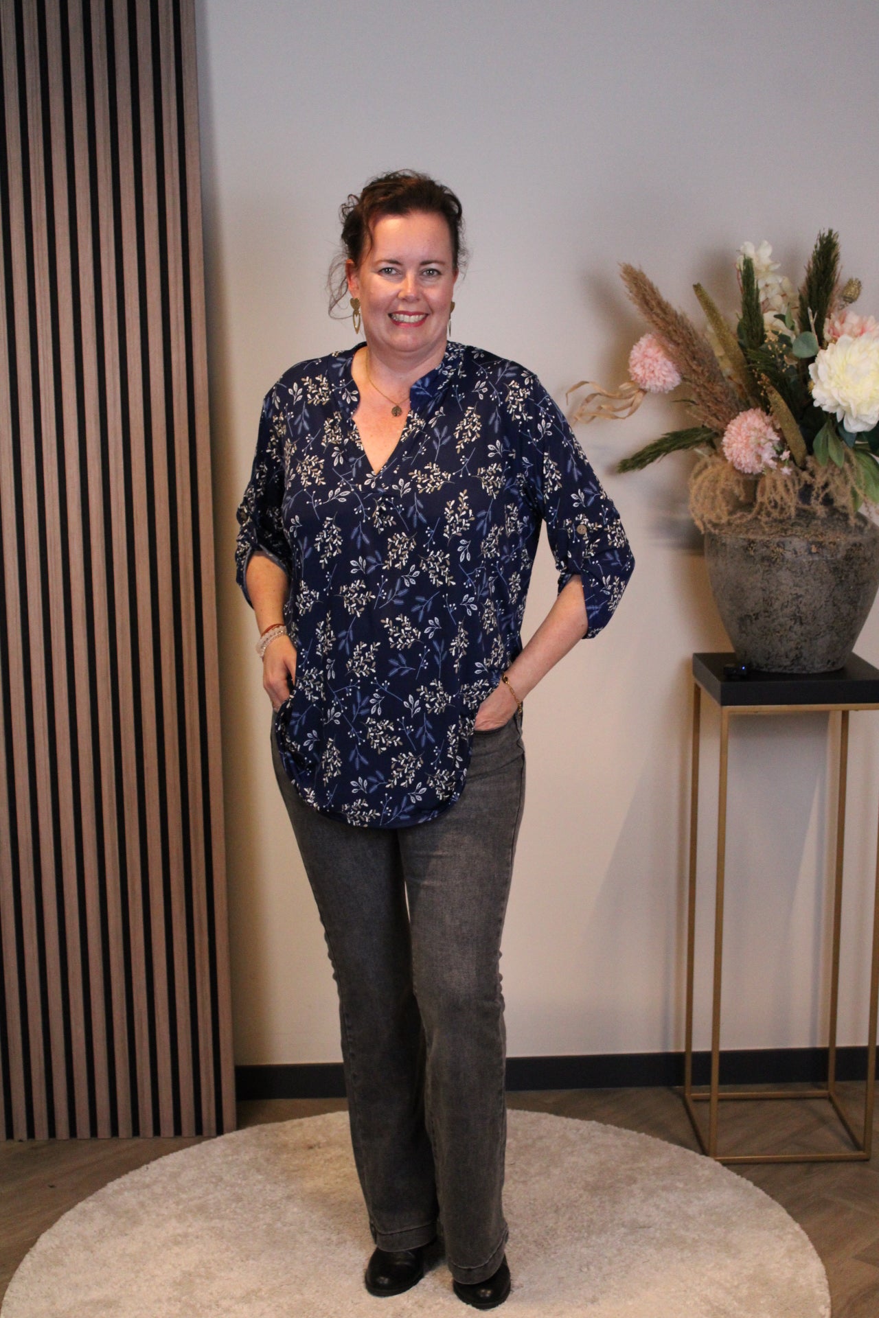 Verena | Blouse lange mouw 48 t/m 52
