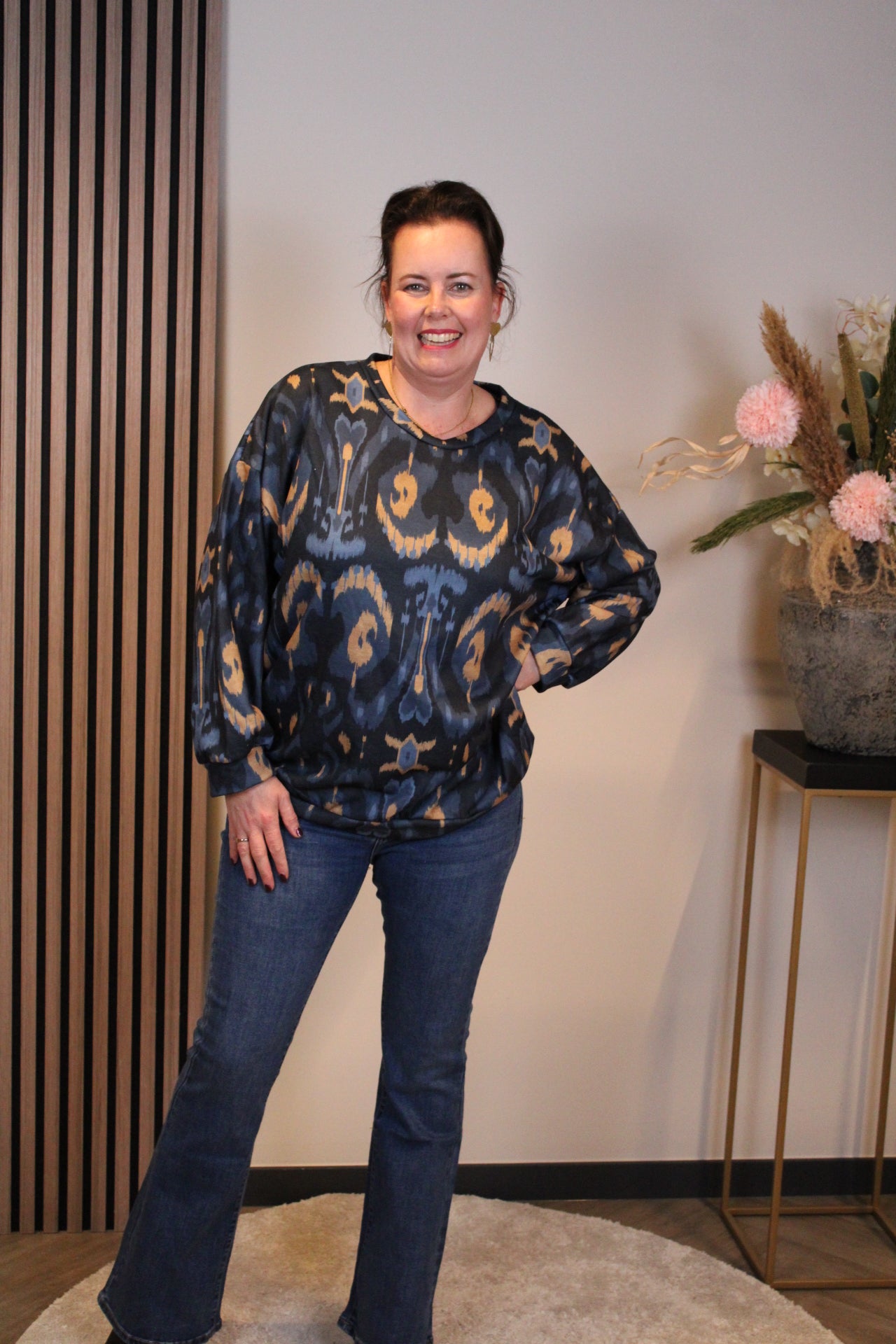 Jikke | trui blauw 40 t/m 44