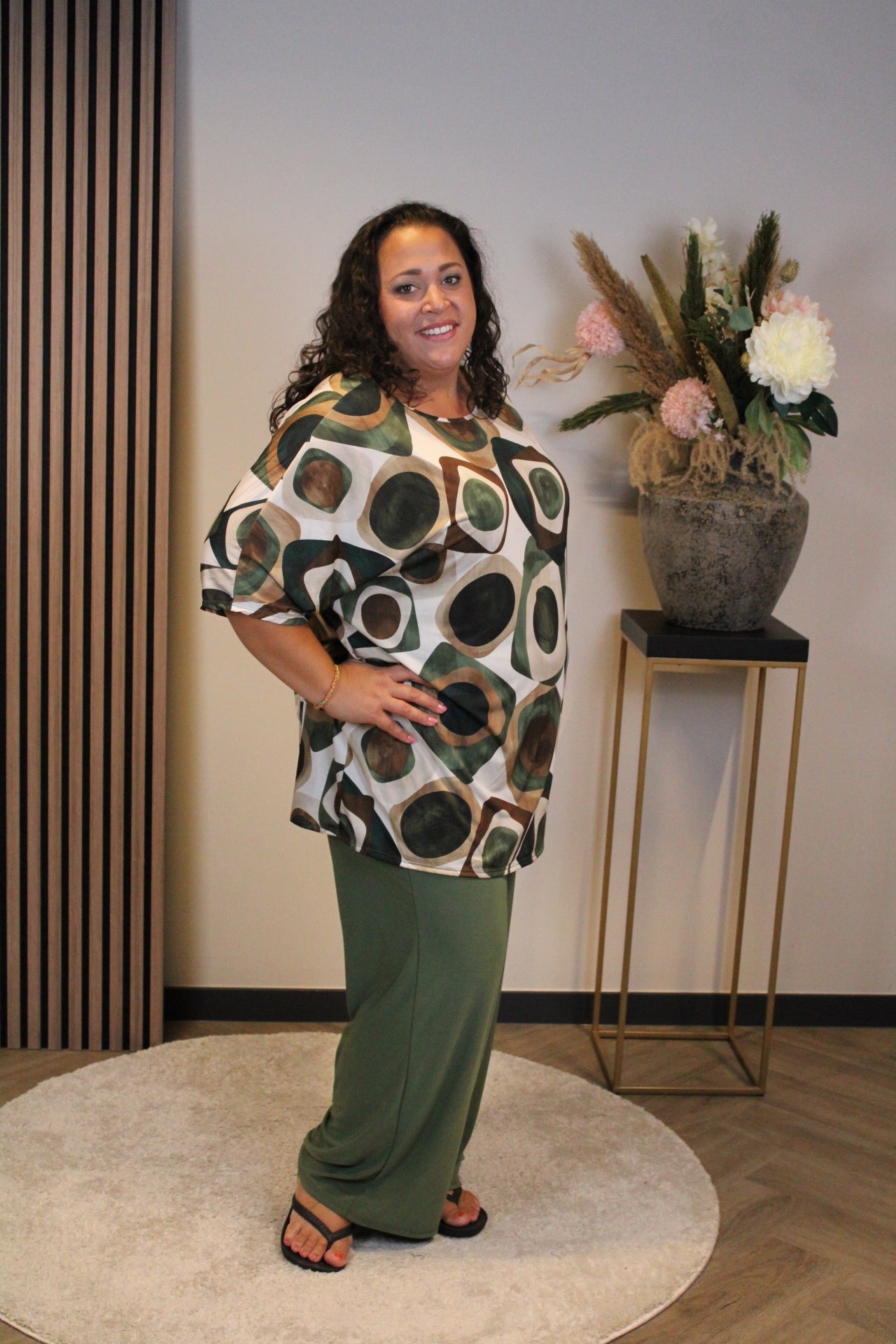 Lotte | Top groen 48 t/m 52