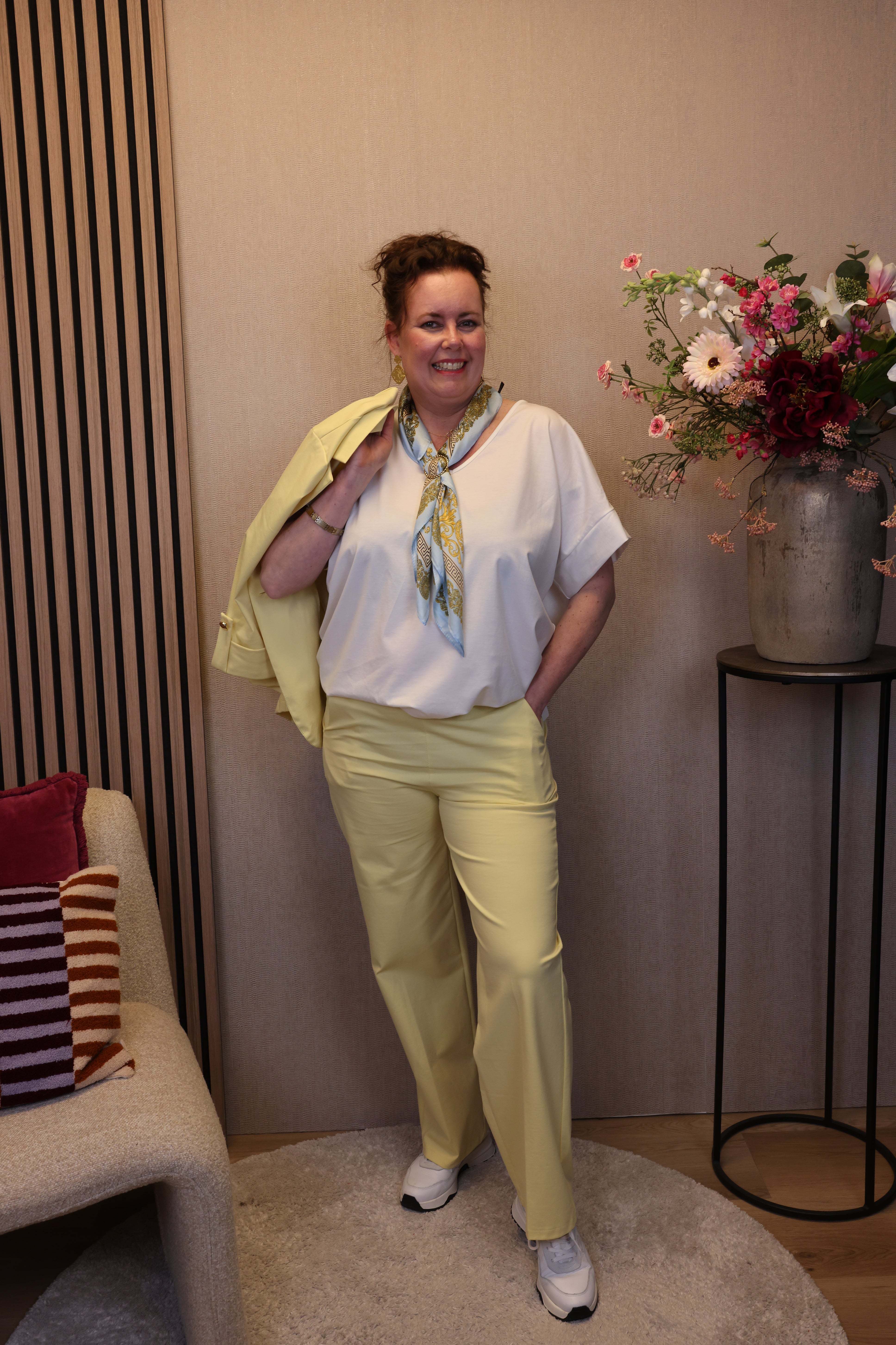 Angelique | 2 delige set geel
