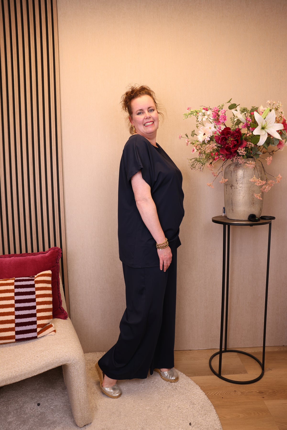 Marieke | Broek blauw