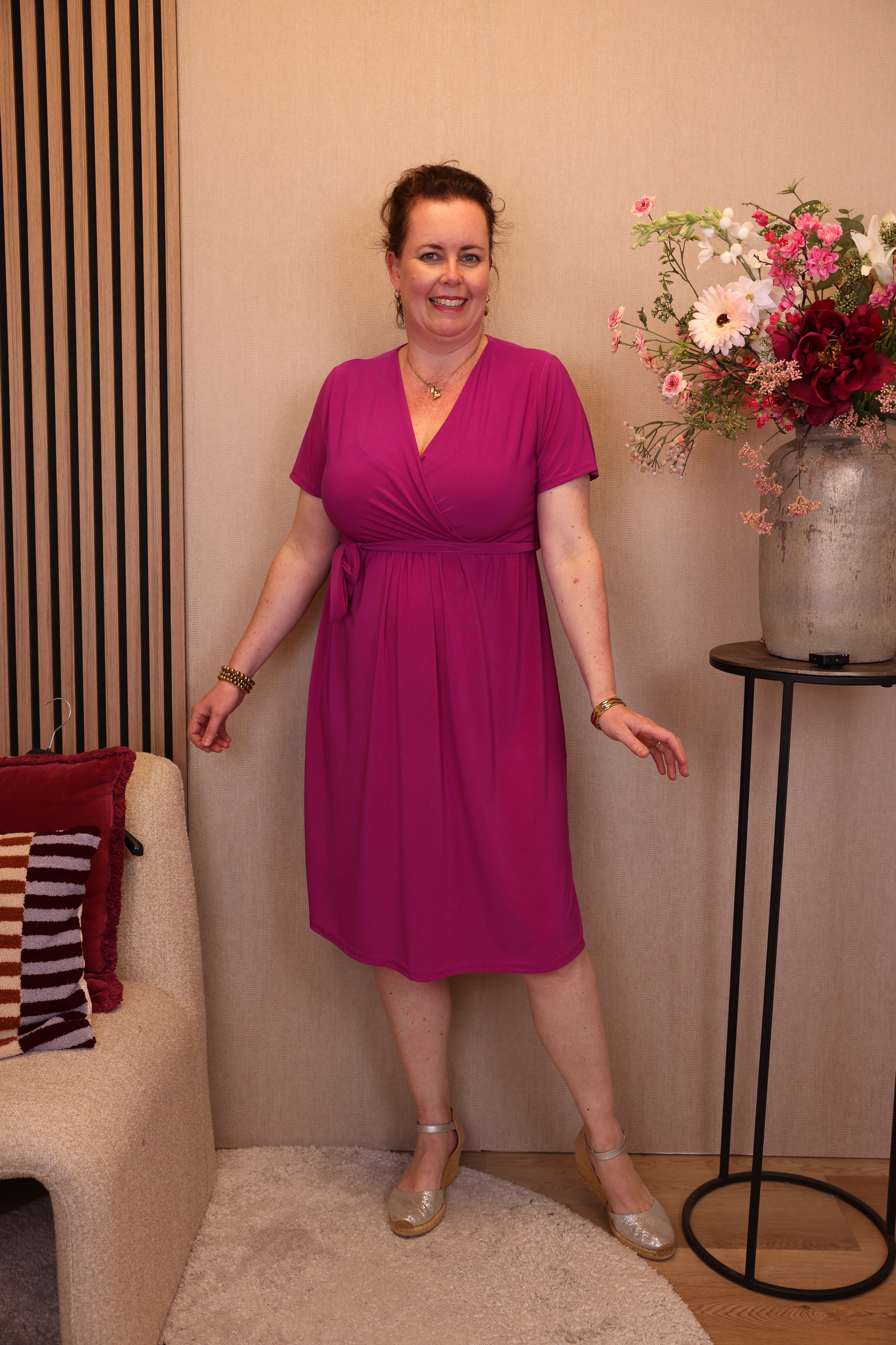 Senna | Jurk roze
