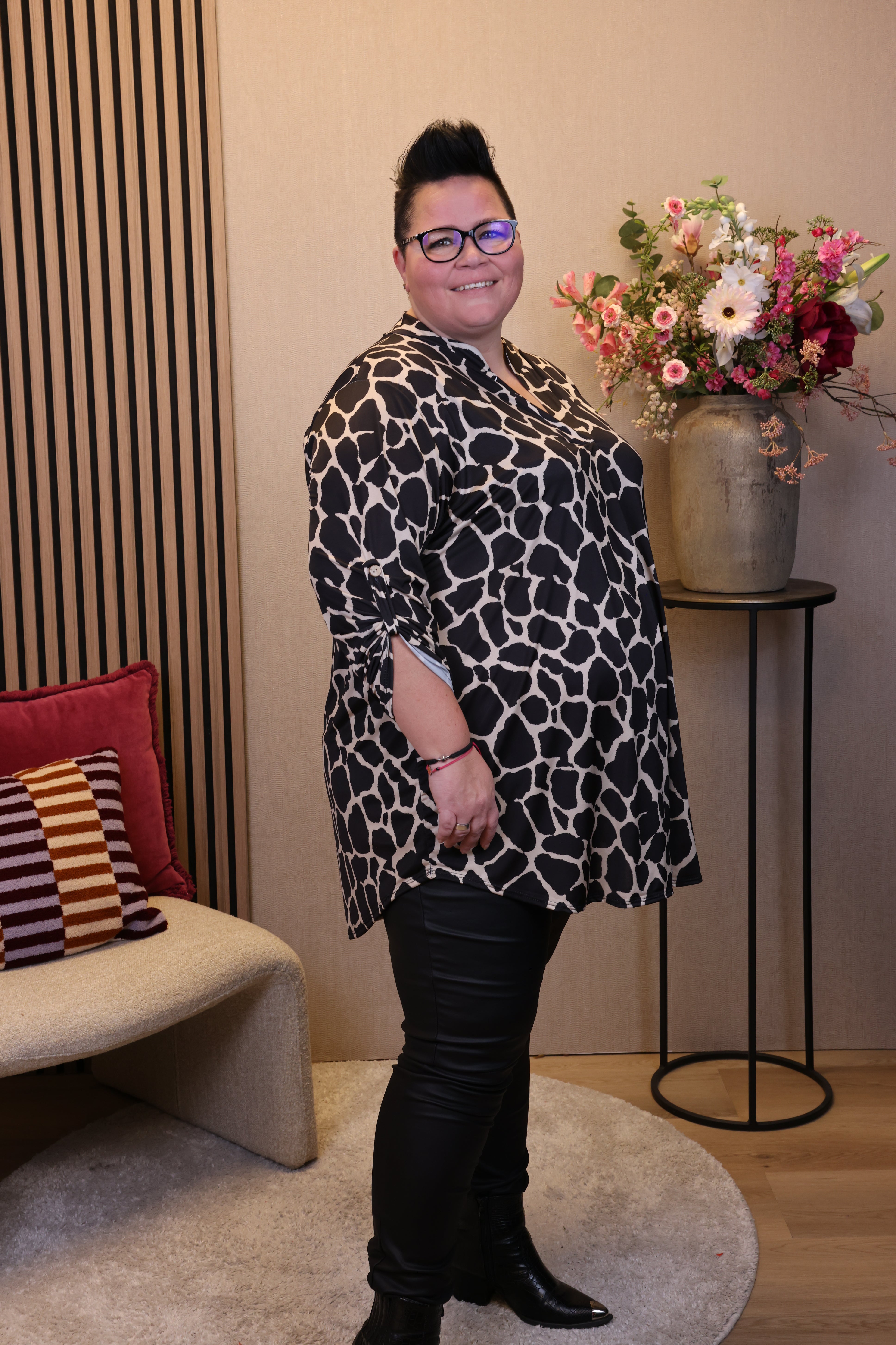 Wieke | Blouse zwart