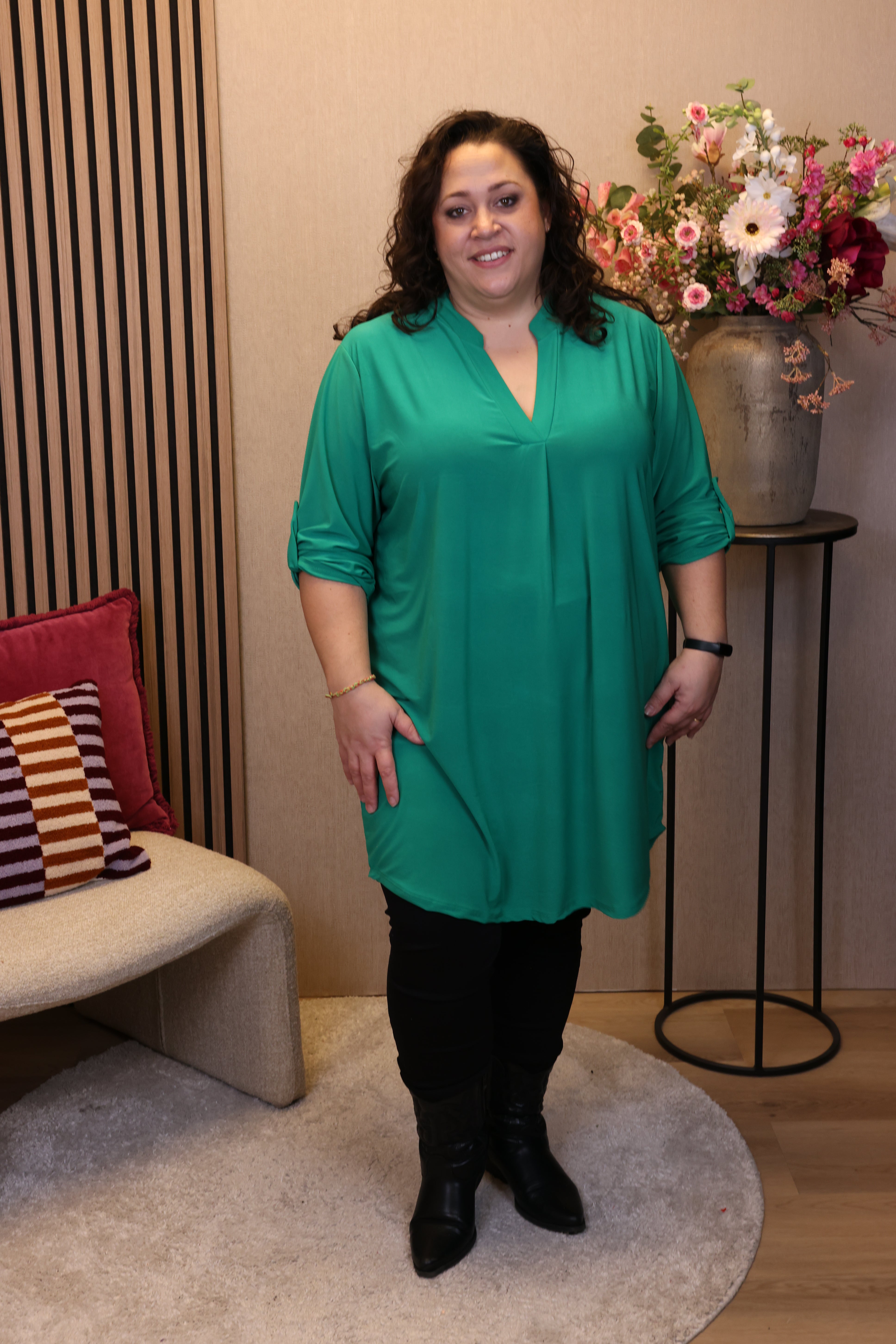 Mila | Tuniek appel groen