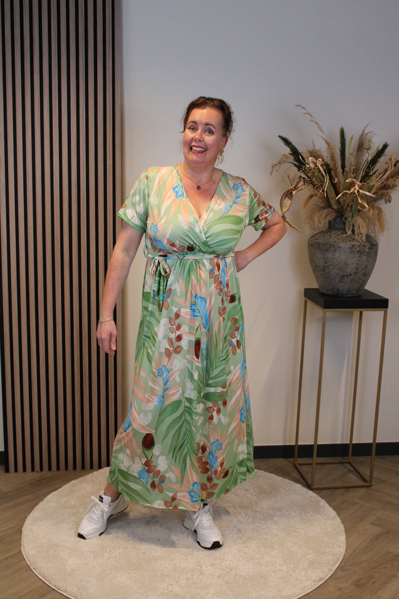 Annemarie | Jurk Groen 38 t/m 44